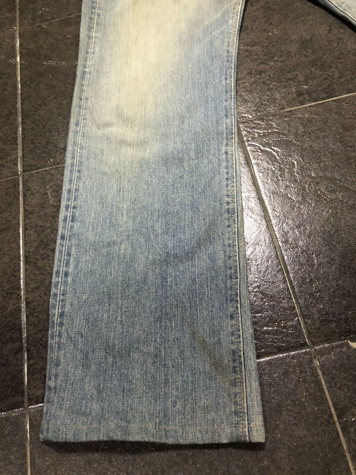 Japanese Brand Vintage Edwin 505zx Stonewash Redline Selvedge Denim Size US 31 - 4 Thumbnail
