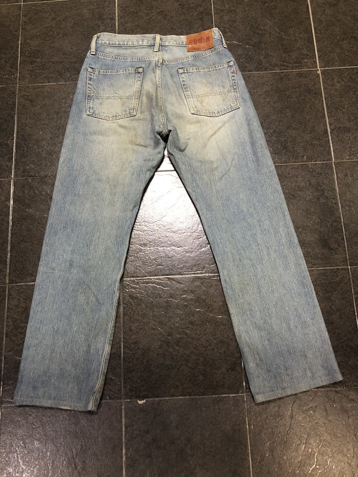Japanese Brand Vintage Edwin 505zx Stonewash Redline Selvedge Denim Size US 31 - 2 Thumbnail