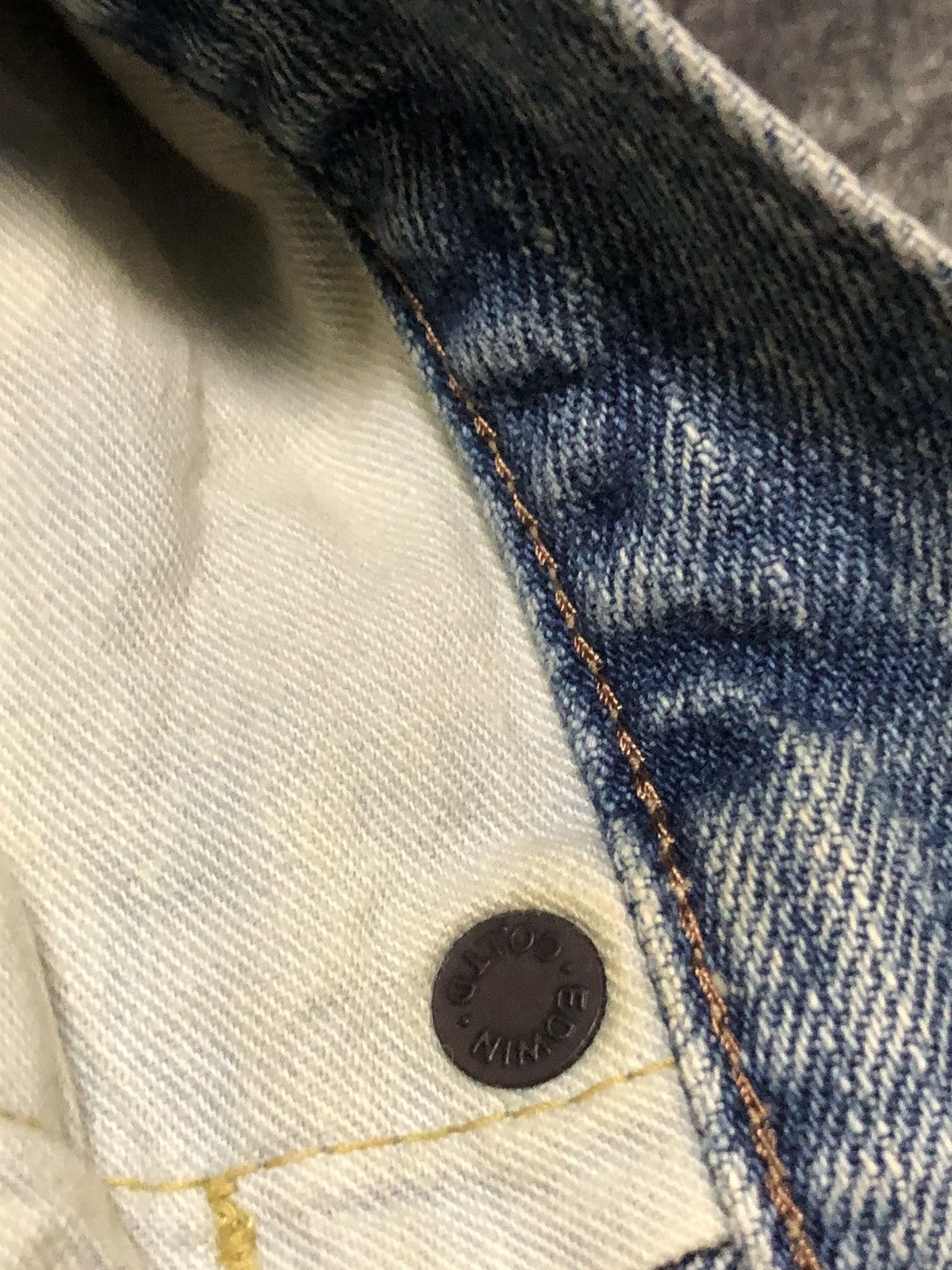 Japanese Brand Vintage Edwin 505zx Stonewash Redline Selvedge Denim Size US 31 - 20 Thumbnail