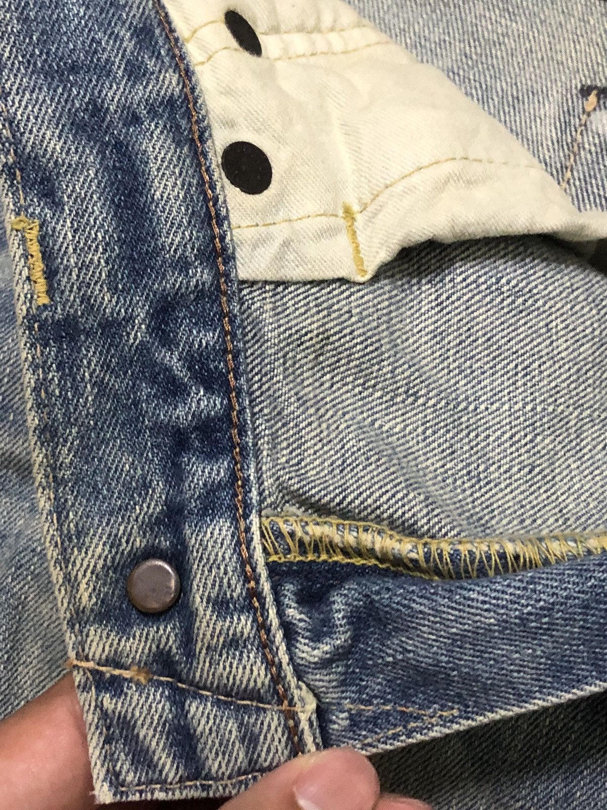 Japanese Brand Vintage Edwin 505zx Stonewash Redline Selvedge Denim Size US 31 - 21 Thumbnail