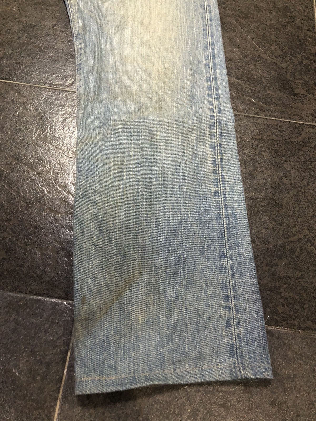 Japanese Brand Vintage Edwin 505zx Stonewash Redline Selvedge Denim Size US 31 - 3 Thumbnail