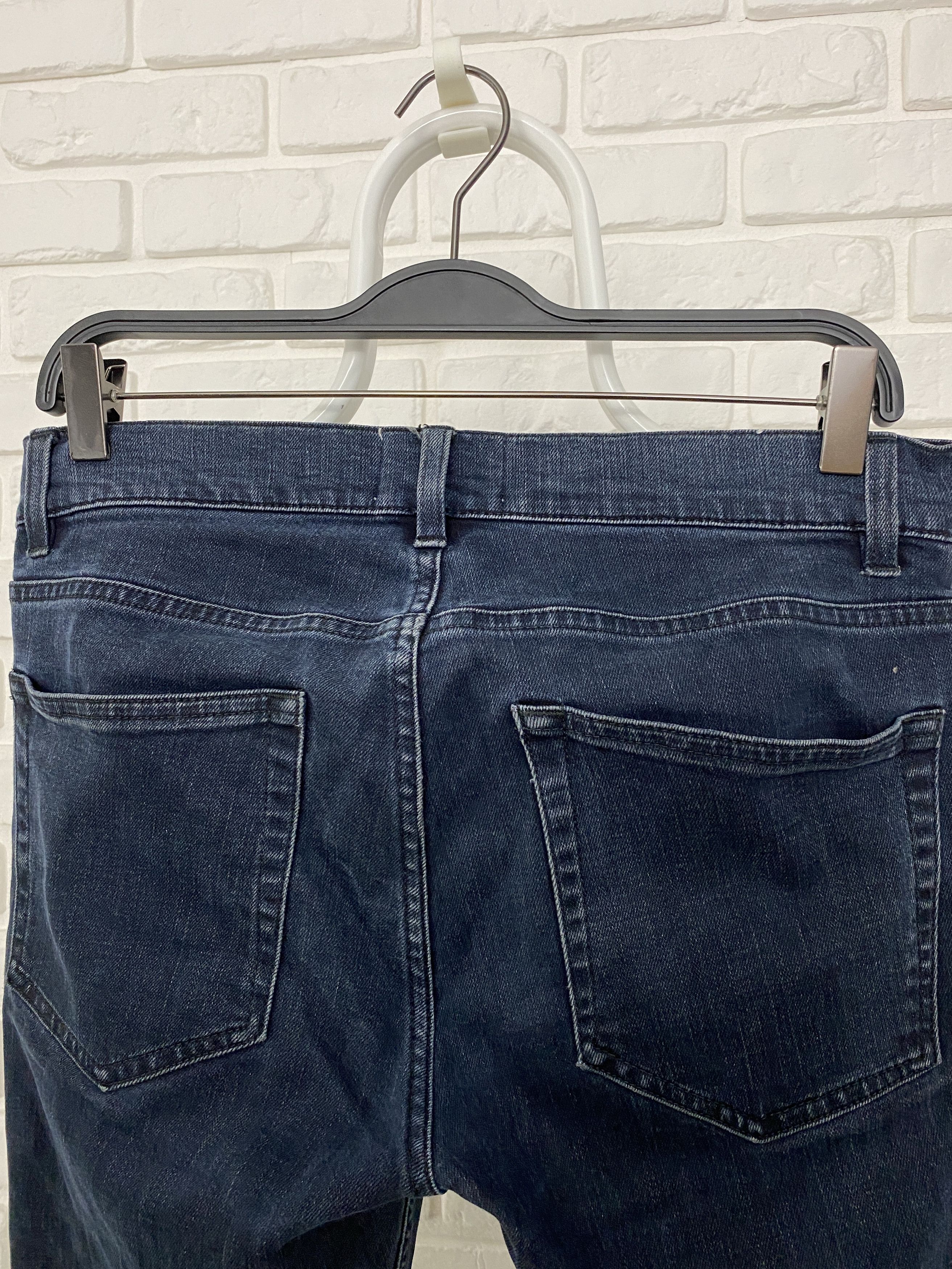 Acne Studios Acne Studios Ace Blue/Black Denim Pants Jeans Skinny 29/32 Size 29" - 5 Thumbnail