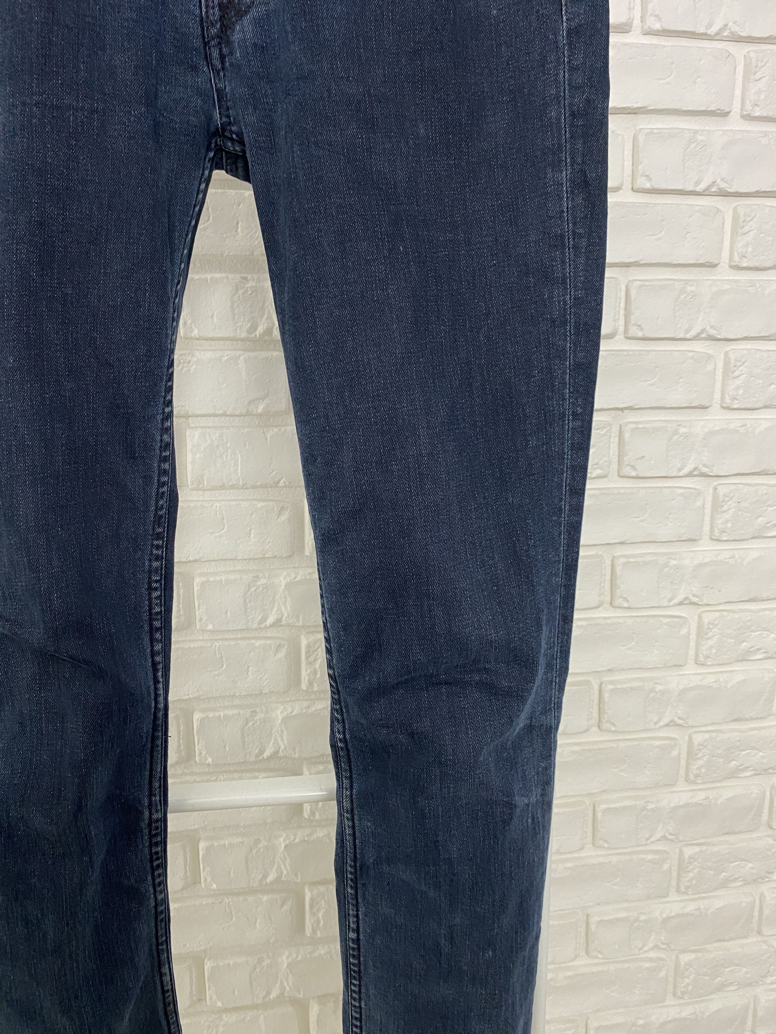 Acne Studios Acne Studios Ace Blue/Black Denim Pants Jeans Skinny 29/32 Size 29" - 4 Thumbnail