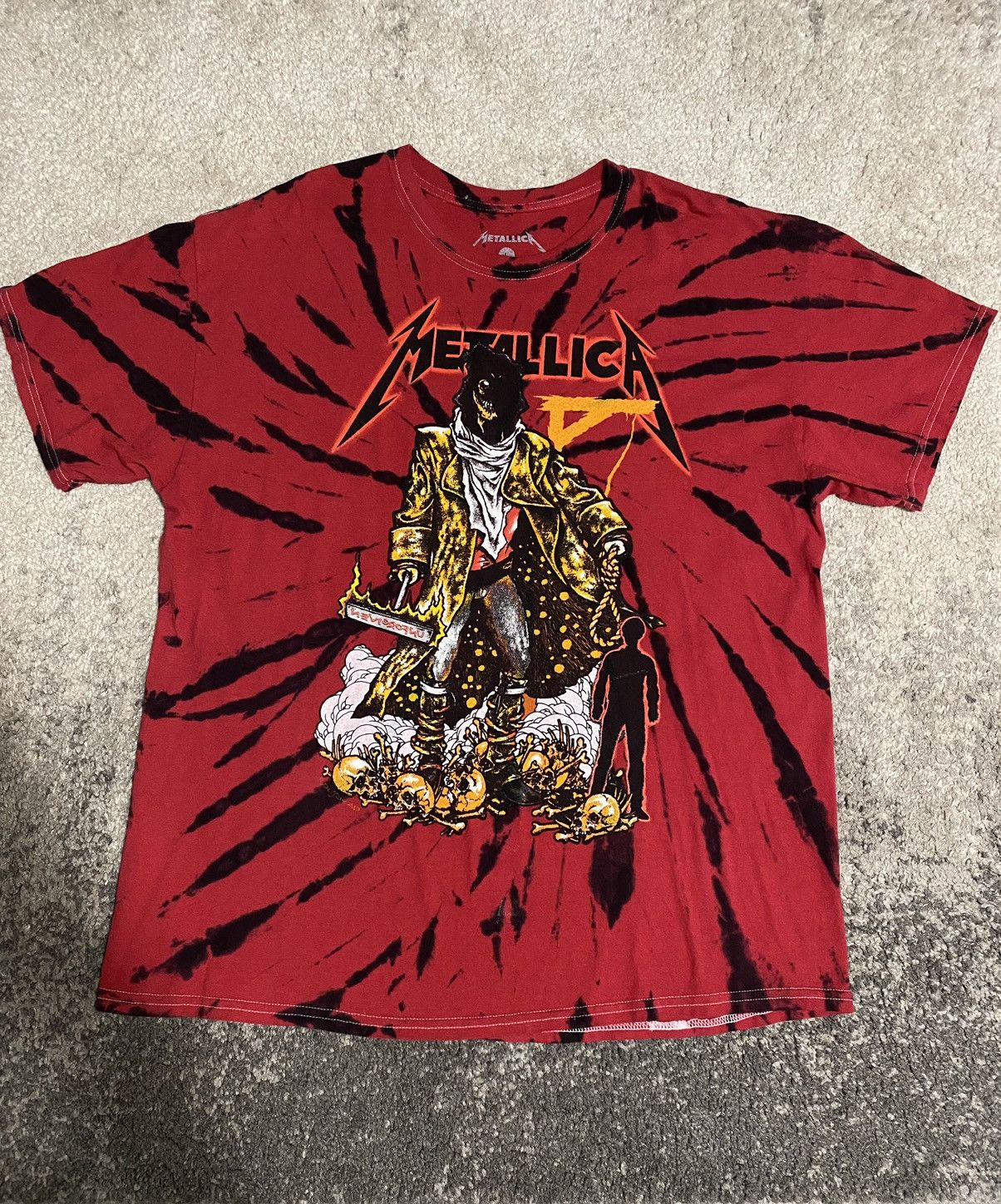 Metallica Metallica unforgiven band tee size L | Grailed