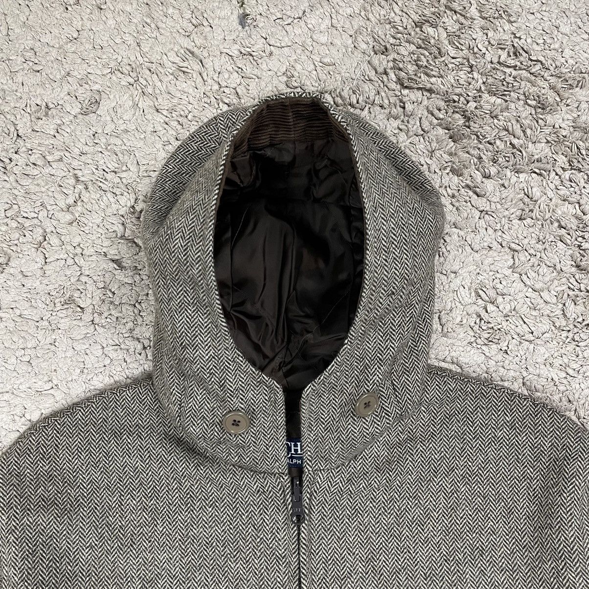 Chaps Ralph Lauren × Ralph Lauren × Vintage Vintage Chaps Ralph Lauren Wool Hoodie Jacket Size US M / EU 48-50 / 2 - 7 Thumbnail