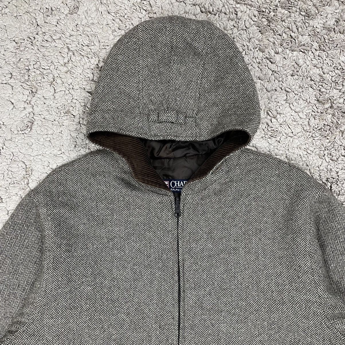 Chaps Ralph Lauren × Ralph Lauren × Vintage Vintage Chaps Ralph Lauren Wool Hoodie Jacket Size US M / EU 48-50 / 2 - 5 Thumbnail