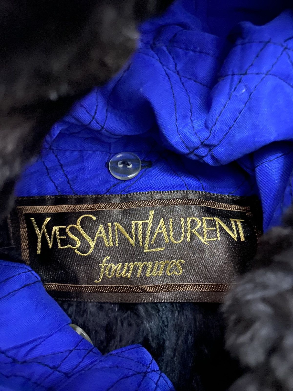 Yves Saint Laurent Yves Saint Laurent Fur Coat Size US M / EU 48-50 / 2 - 13 Thumbnail