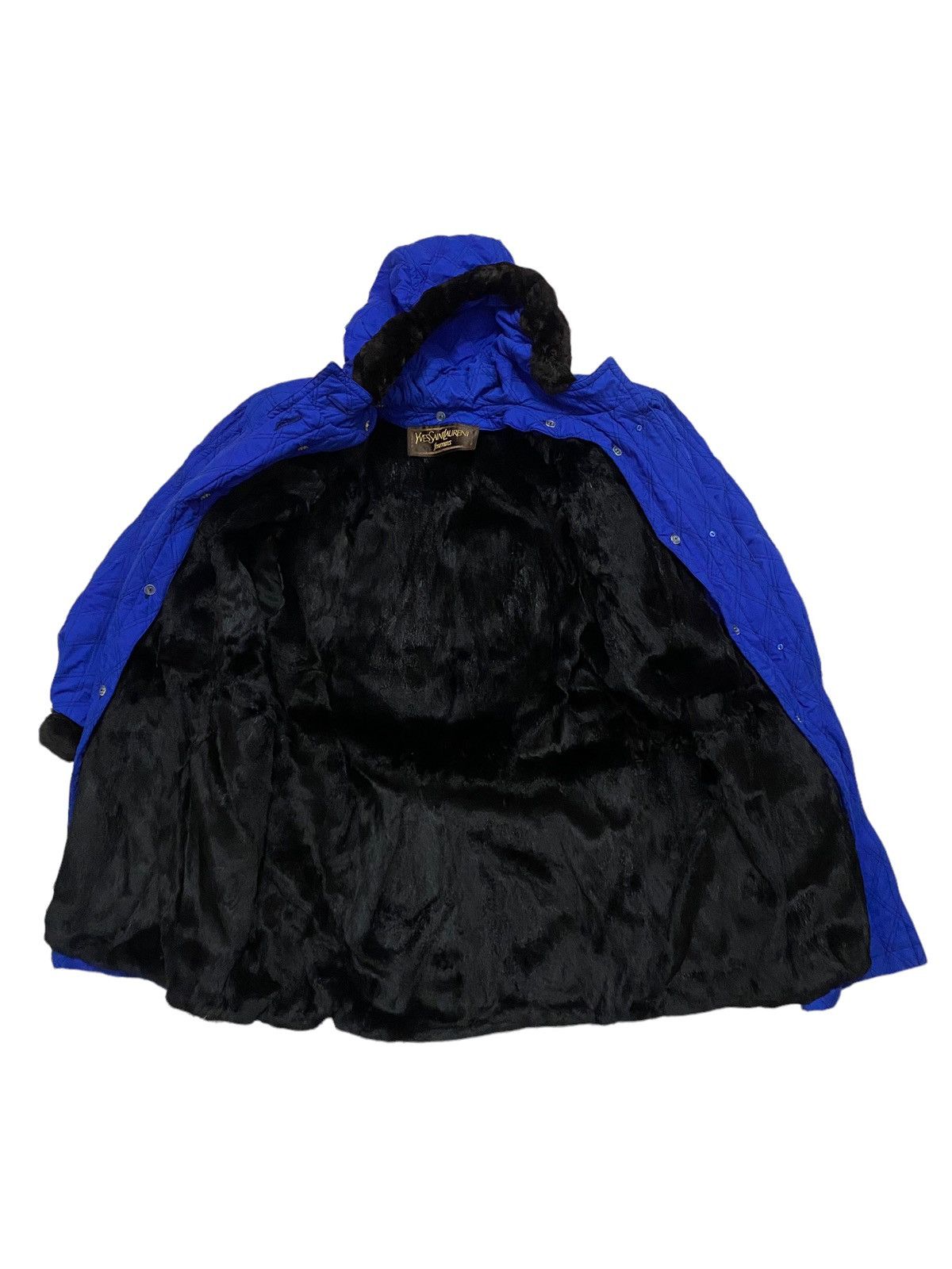 Yves Saint Laurent Yves Saint Laurent Fur Coat Size US M / EU 48-50 / 2 - 8 Thumbnail