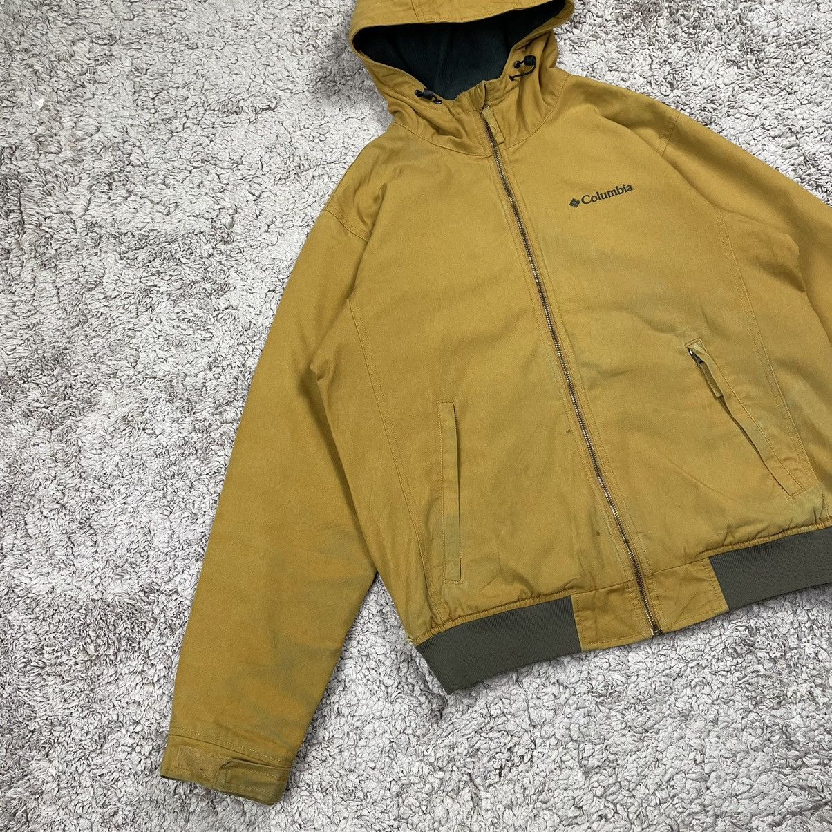 Columbia × Japanese Brand × Vintage Vintage Distress Columbia Zipper Hoddie Size US XL / EU 56 / 4 - 3 Thumbnail