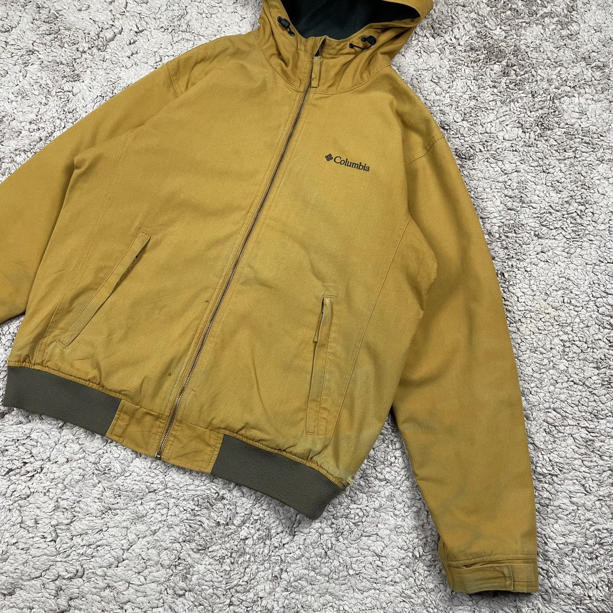 Columbia × Japanese Brand × Vintage Vintage Distress Columbia Zipper Hoddie Size US XL / EU 56 / 4 - 4 Thumbnail