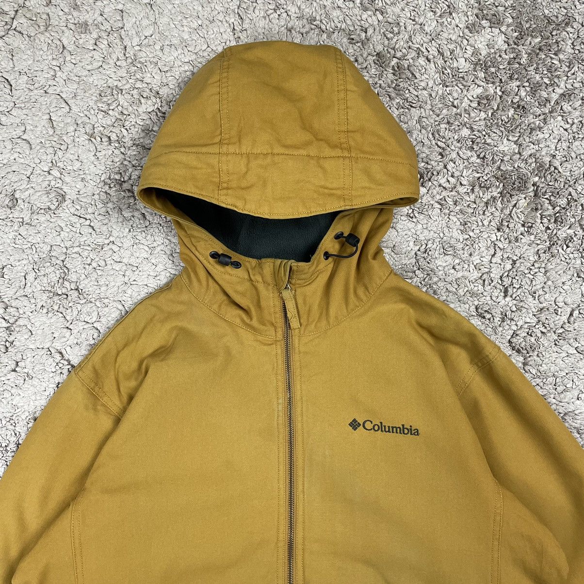 Columbia × Japanese Brand × Vintage Vintage Distress Columbia Zipper Hoddie Size US XL / EU 56 / 4 - 5 Thumbnail