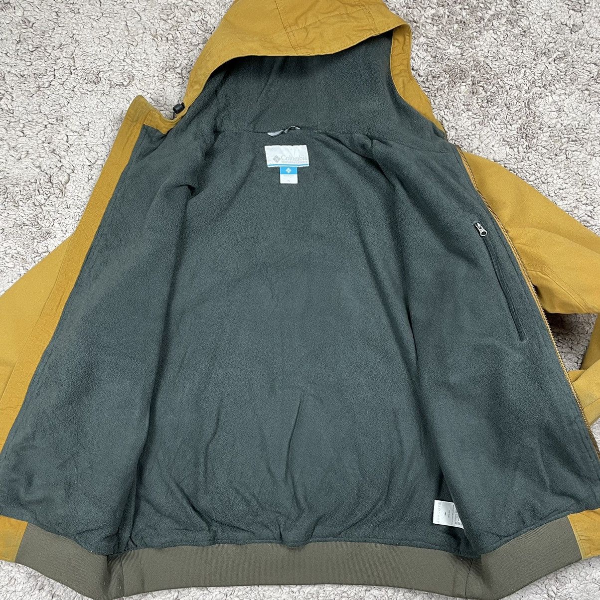 Columbia × Japanese Brand × Vintage Vintage Distress Columbia Zipper Hoddie Size US XL / EU 56 / 4 - 14 Thumbnail