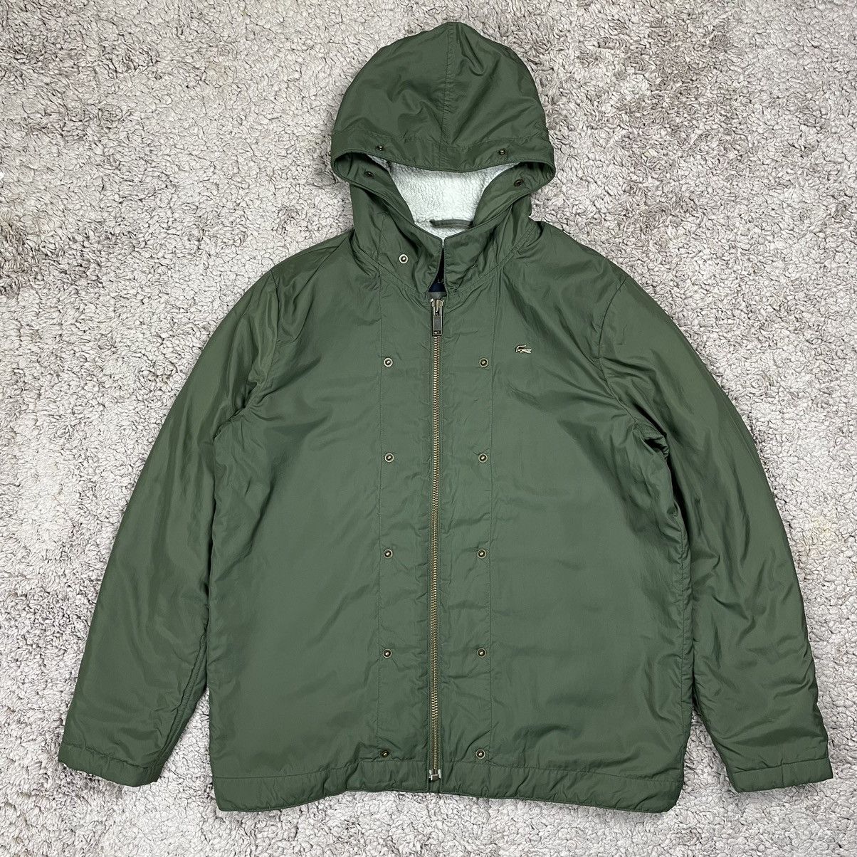 Japanese Brand × Lacoste × Vintage Vintage Lacoste Tactical Pocket Parkas Jacket Size US L / EU 52-54 / 3 - 3 Thumbnail