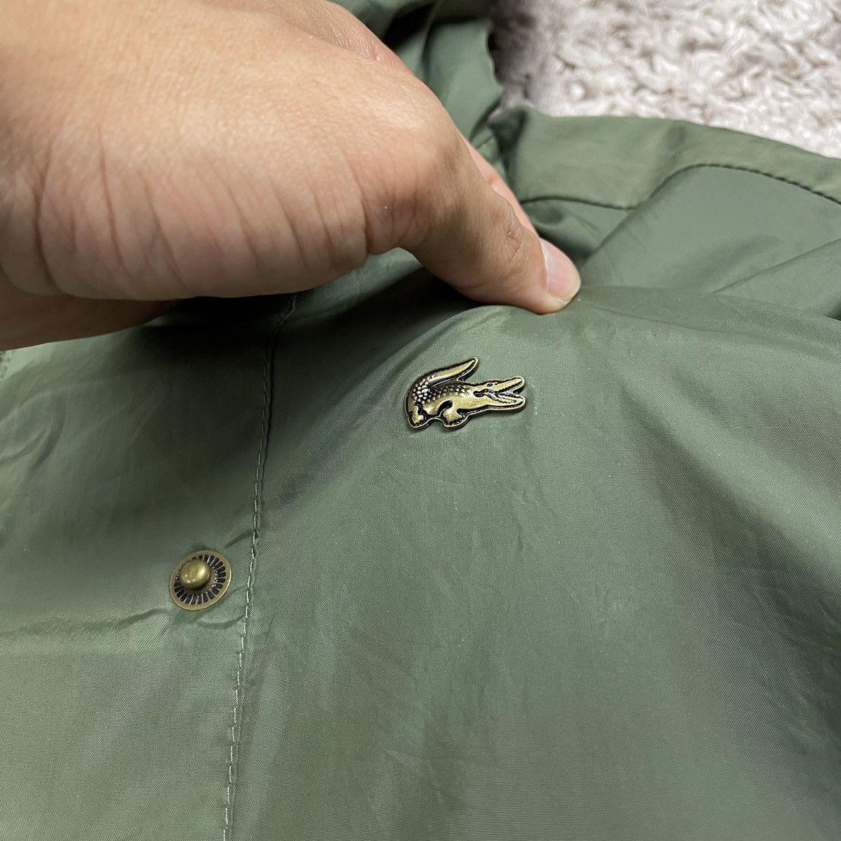 Japanese Brand × Lacoste × Vintage Vintage Lacoste Tactical Pocket Parkas Jacket Size US L / EU 52-54 / 3 - 14 Thumbnail