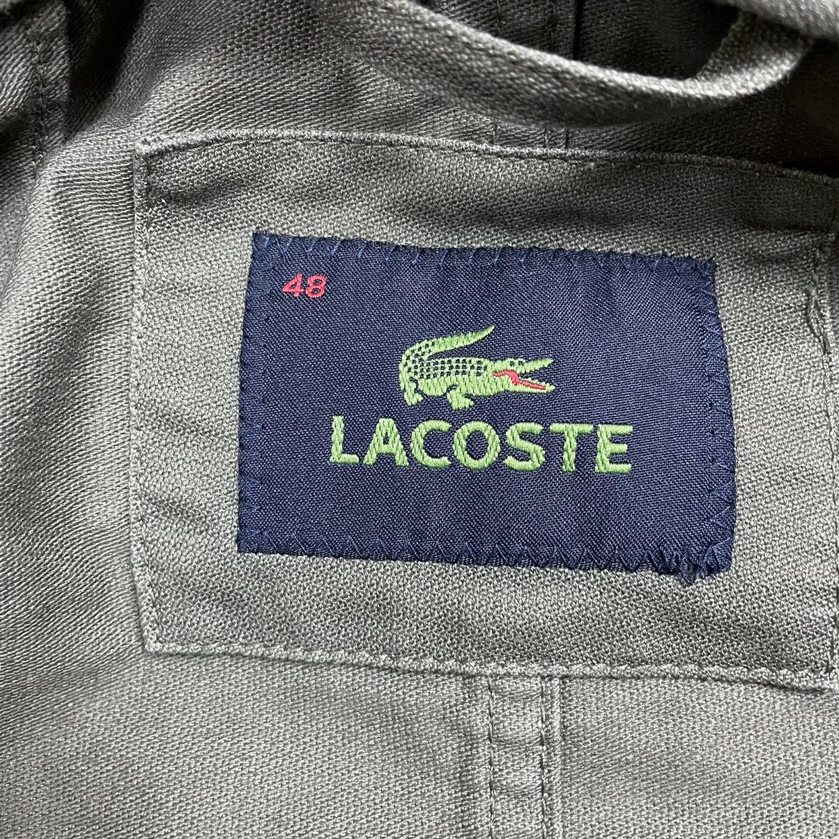 Japanese Brand × Lacoste × Vintage Vintage Lacoste Tactical Pocket Parkas Jacket Size US L / EU 52-54 / 3 - 21 Thumbnail