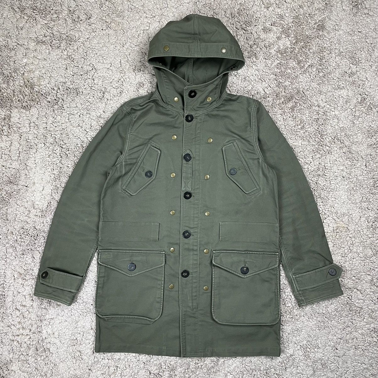 Japanese Brand × Lacoste × Vintage Vintage Lacoste Tactical Pocket Parkas Jacket Size US L / EU 52-54 / 3 - 1 Thumbnail