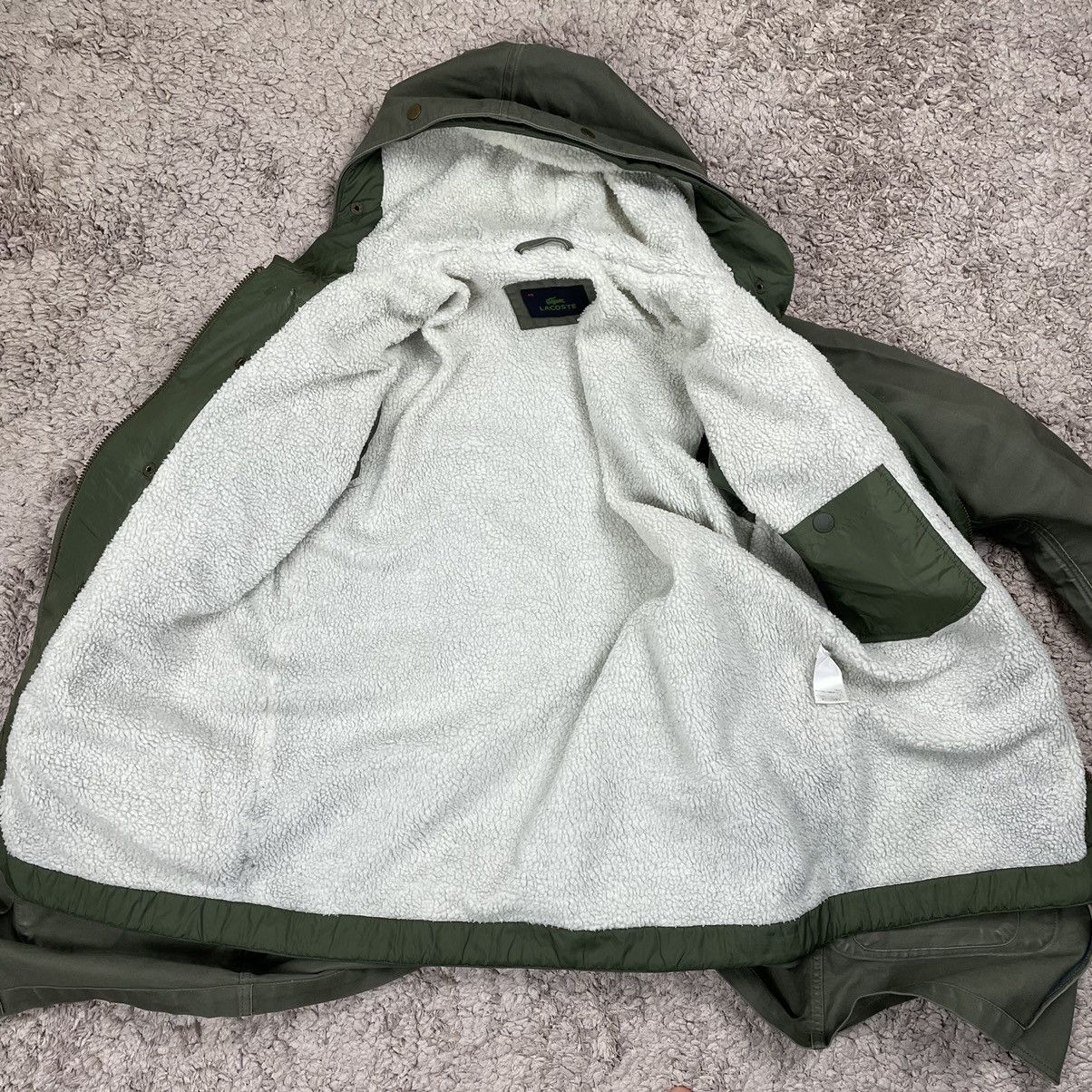 Japanese Brand × Lacoste × Vintage Vintage Lacoste Tactical Pocket Parkas Jacket Size US L / EU 52-54 / 3 - 19 Thumbnail