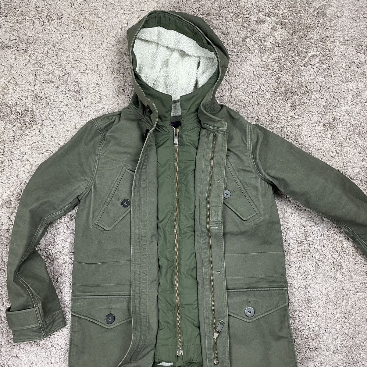 Japanese Brand × Lacoste × Vintage Vintage Lacoste Tactical Pocket Parkas Jacket Size US L / EU 52-54 / 3 - 12 Thumbnail