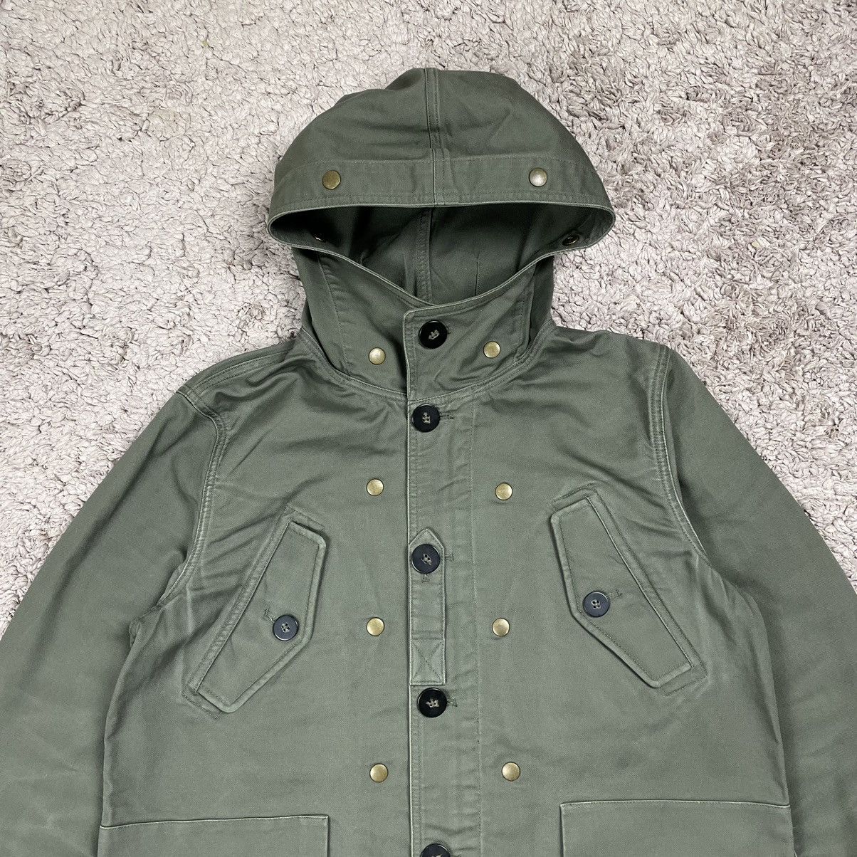 Japanese Brand × Lacoste × Vintage Vintage Lacoste Tactical Pocket Parkas Jacket Size US L / EU 52-54 / 3 - 7 Thumbnail