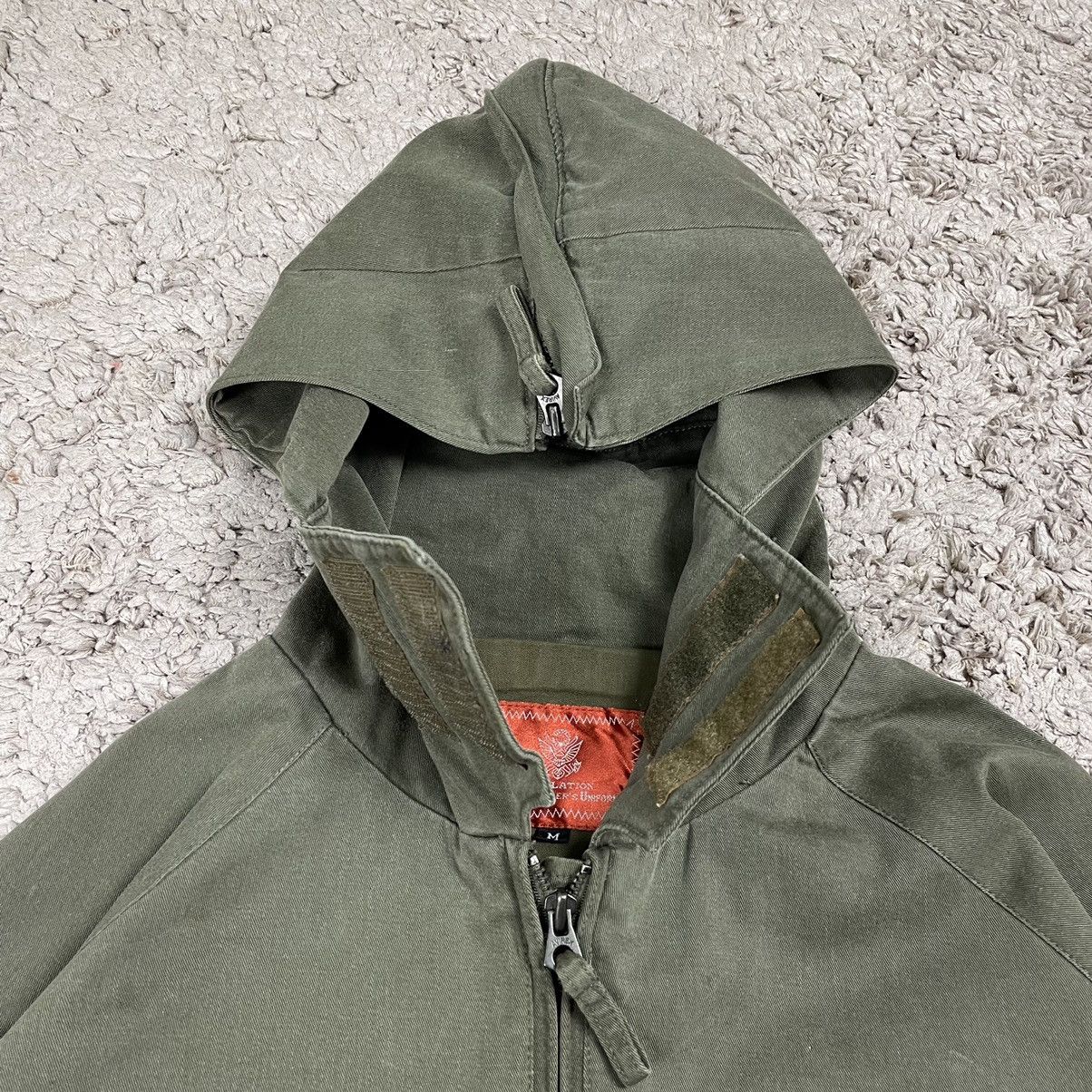 Avirex × Vintage Vintage Avirex Military Hoodie Jacket Size US M / EU 48-50 / 2 - 7 Thumbnail