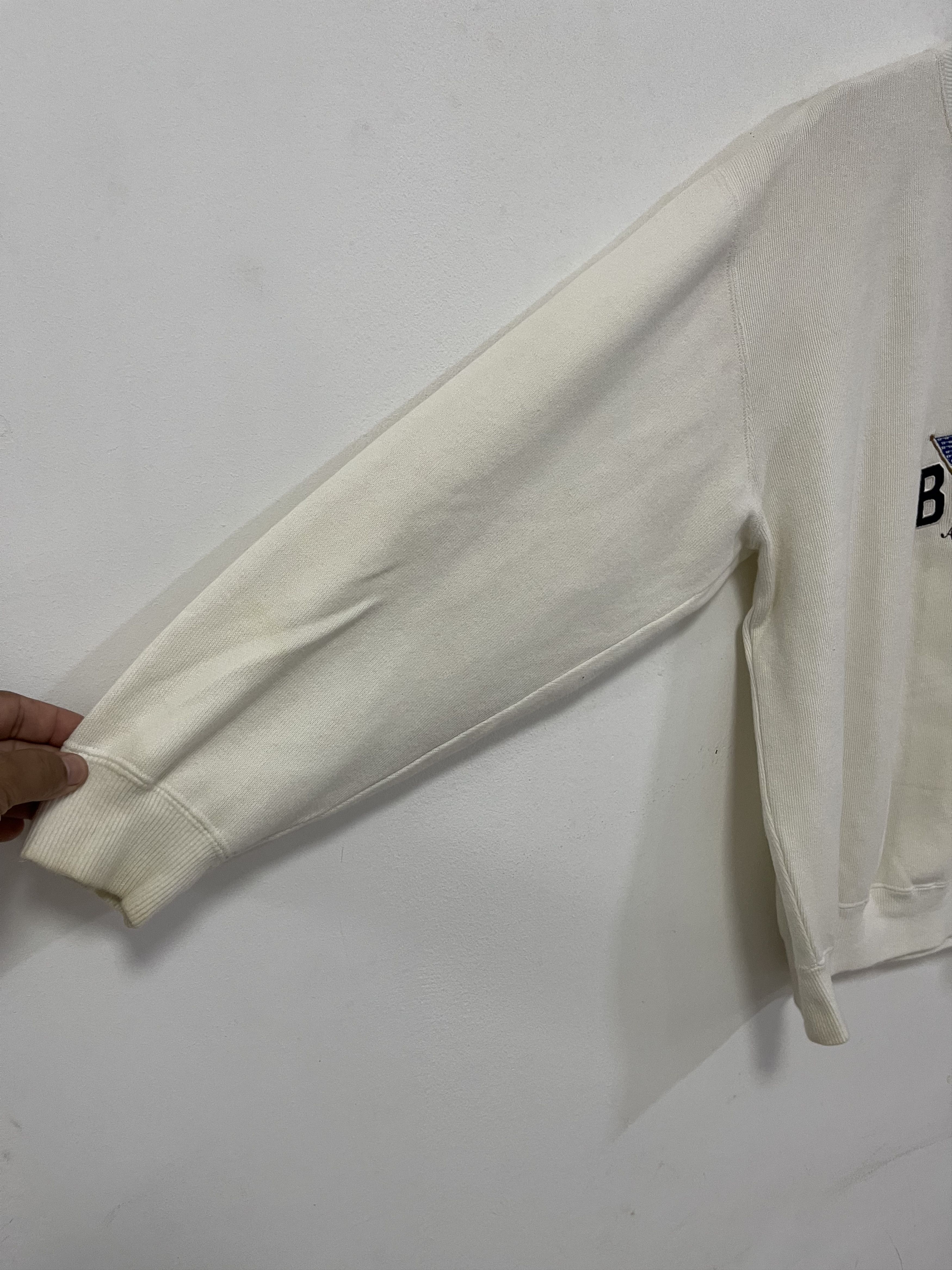 Beverly Hills Polo Club × Vintage Vintage Bhpc Flag Embroidery Distress Sweatshirt Size US M / EU 48-50 / 2 - 4 Thumbnail