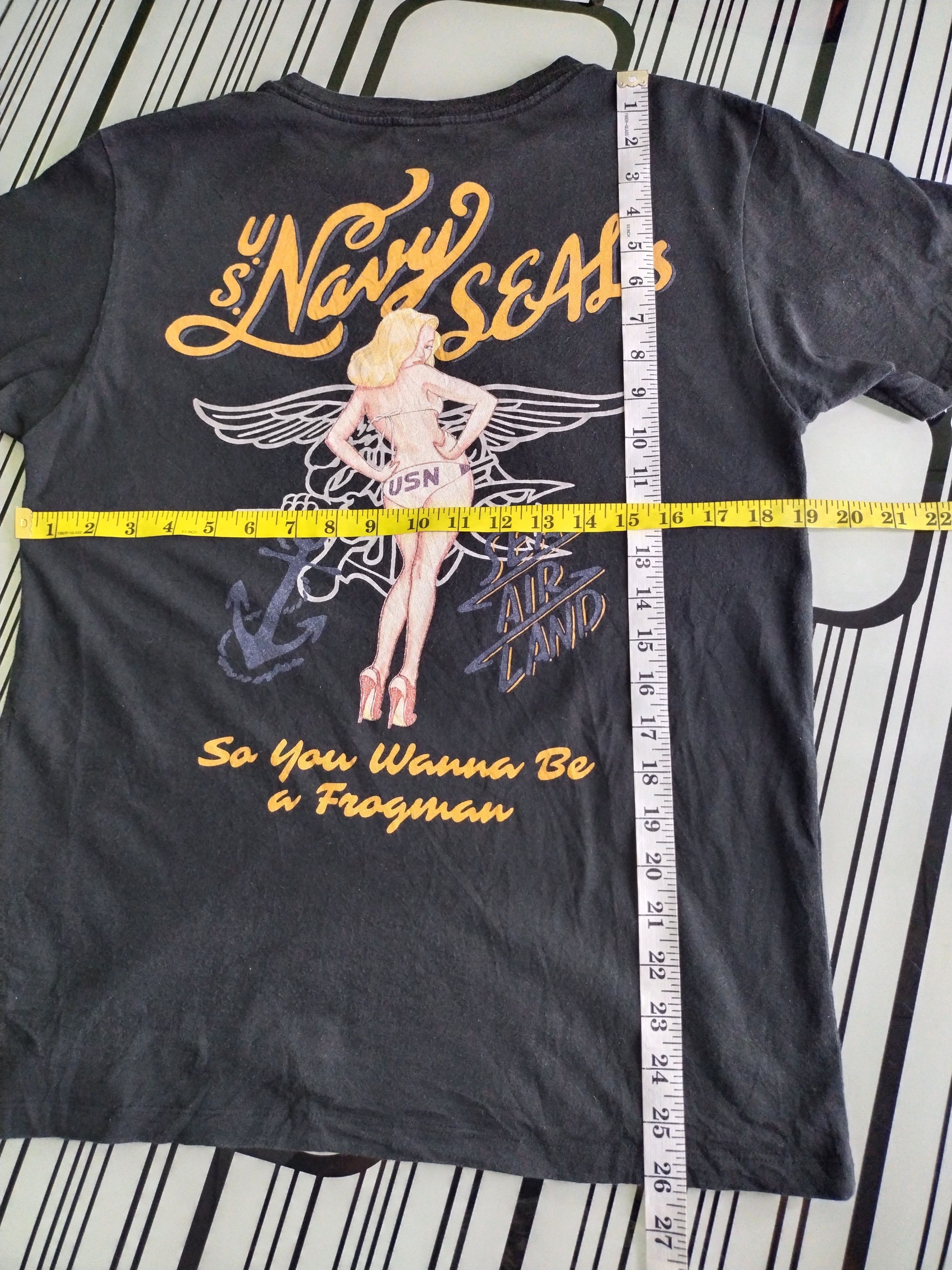 Avirex VINTAGE US NAVY SEALs SHIRT TEE Size US M / EU 48-50 / 2 - 11 Thumbnail