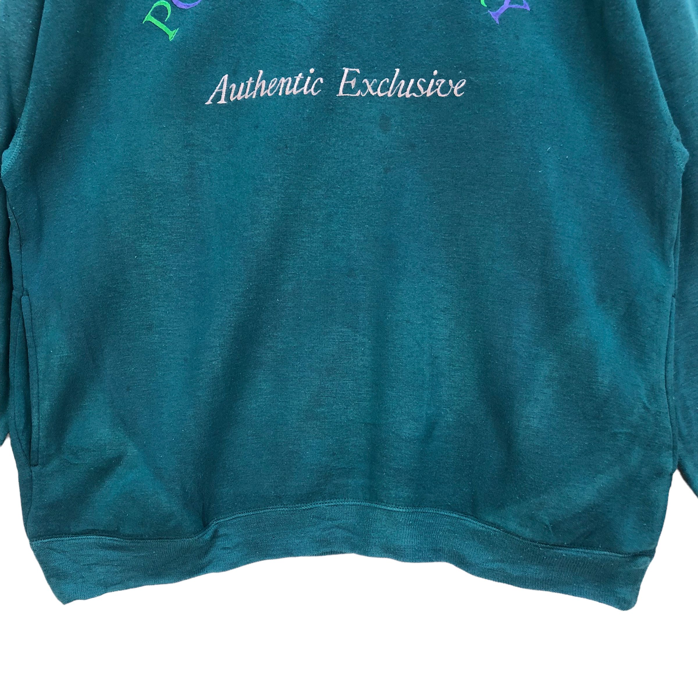 Vintage POLO COUNTRY EMBROIDERY LOGO POCKETS SWEATSHIRT #7187-117 Size US L / EU 52-54 / 3 - 4 Thumbnail