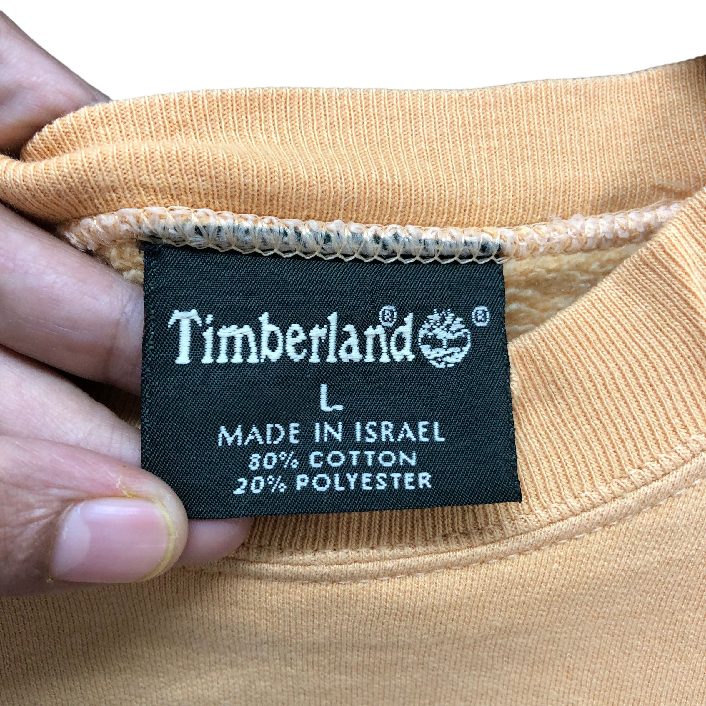 Timberland TIMBERLAND EMBROIDERED BIG LOGO SWEATSHIRTS #7189-117 Size US L / EU 52-54 / 3 - 7 Thumbnail