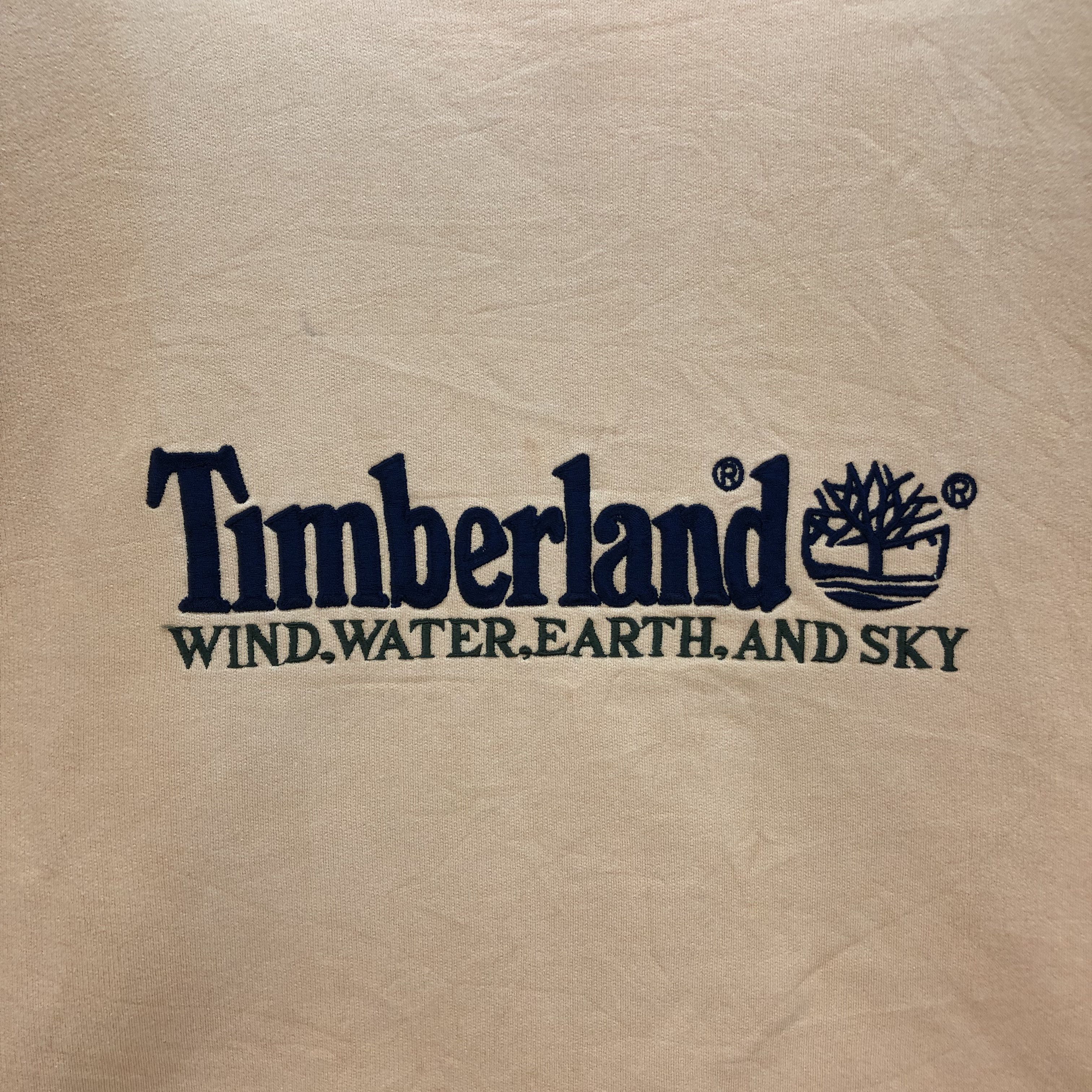 Timberland TIMBERLAND EMBROIDERED BIG LOGO SWEATSHIRTS #7189-117 Size US L / EU 52-54 / 3 - 3 Thumbnail