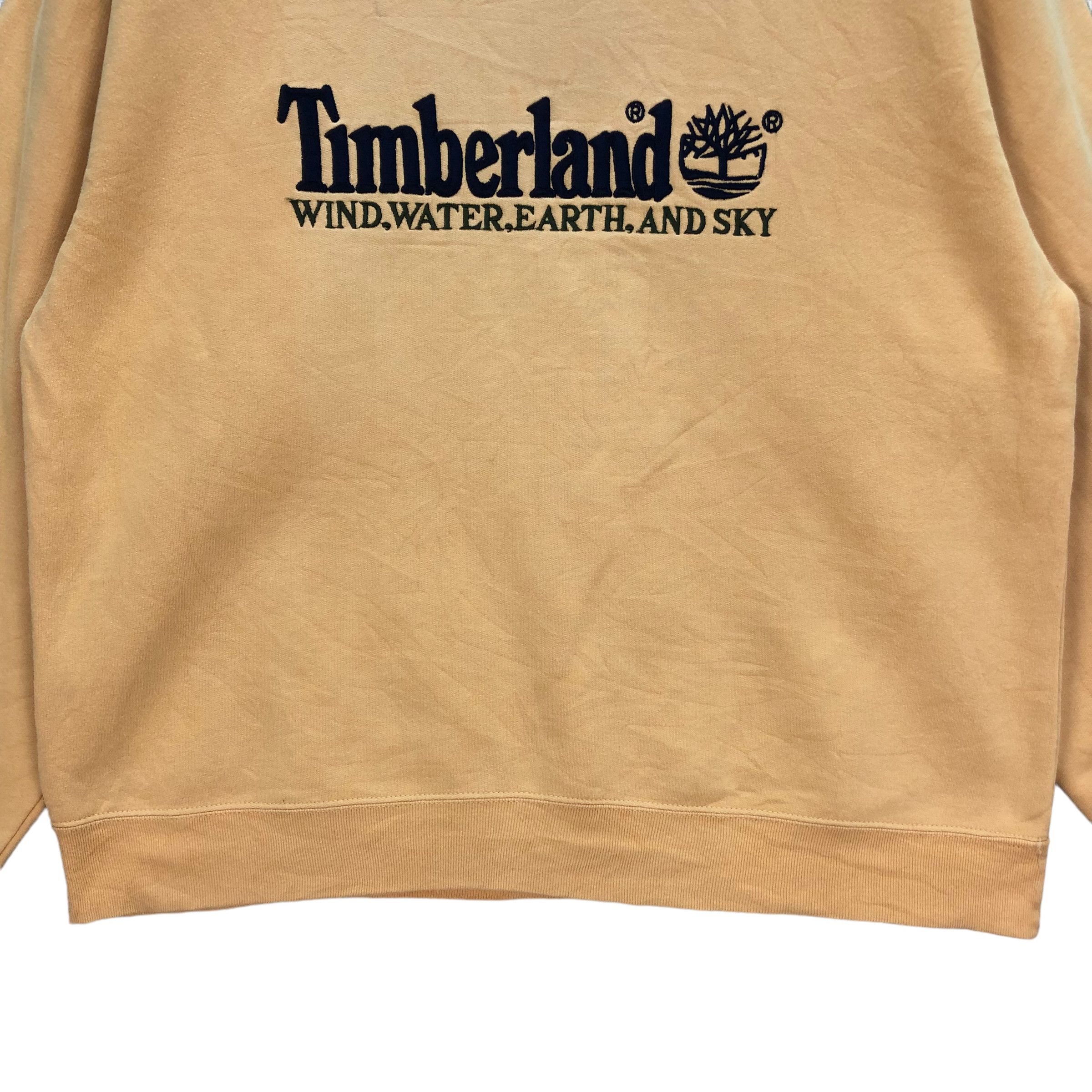 Timberland TIMBERLAND EMBROIDERED BIG LOGO SWEATSHIRTS #7189-117 Size US L / EU 52-54 / 3 - 4 Thumbnail