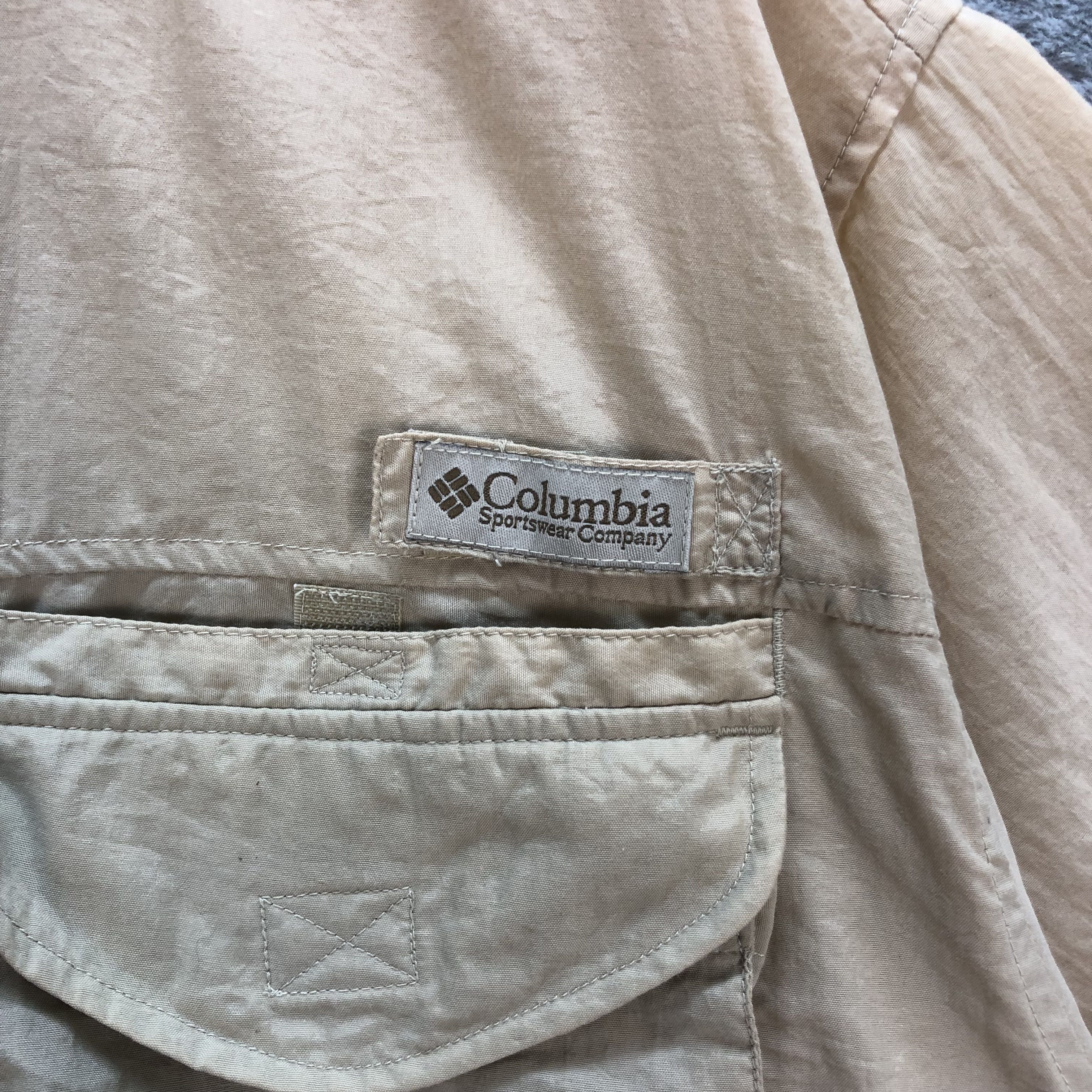 Columbia VINTAGE COLUMBIA SHORT SLEEVE NYLON SHIRTS #7191-117 Size US M / EU 48-50 / 2 - 3 Thumbnail
