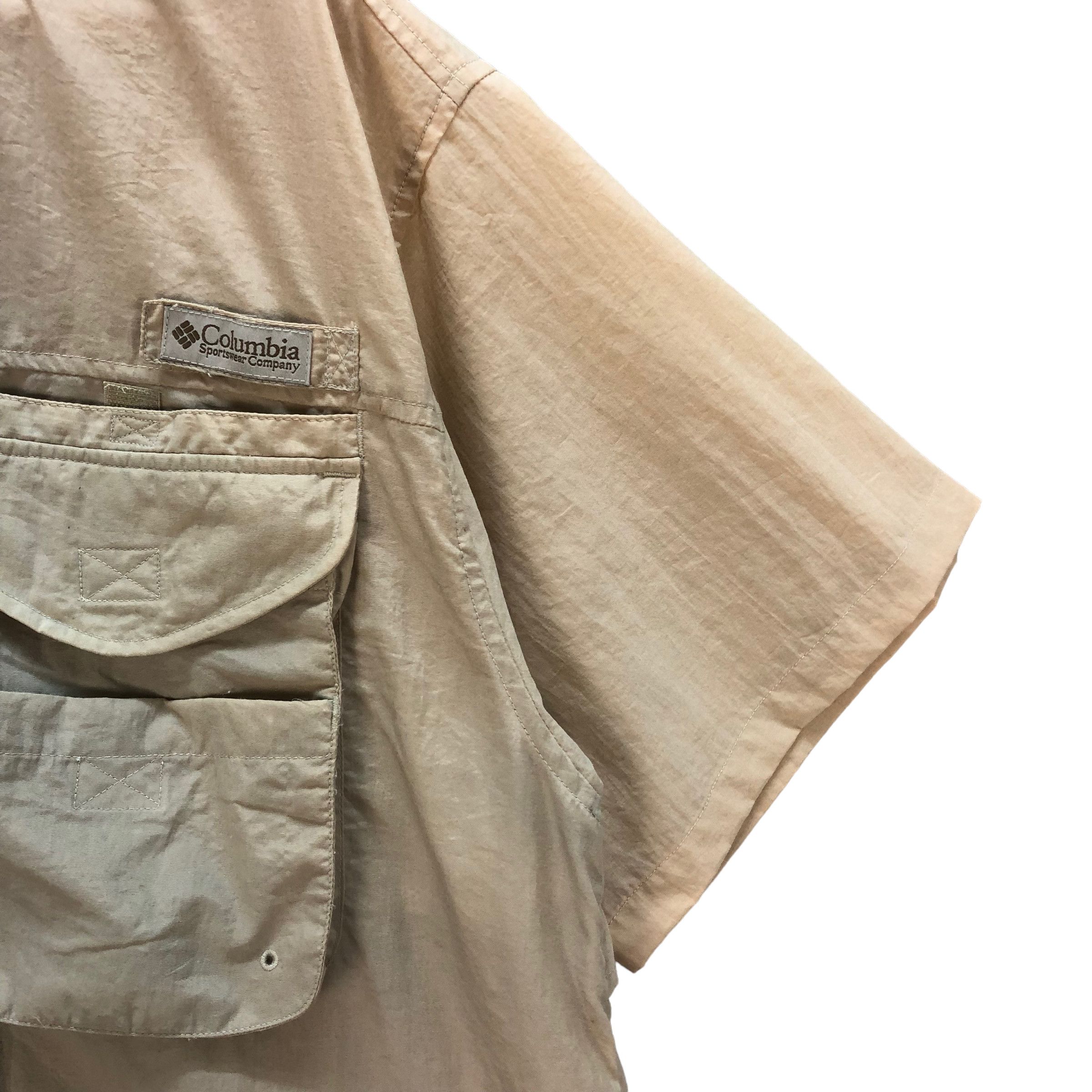 Columbia VINTAGE COLUMBIA SHORT SLEEVE NYLON SHIRTS #7191-117 Size US M / EU 48-50 / 2 - 6 Thumbnail