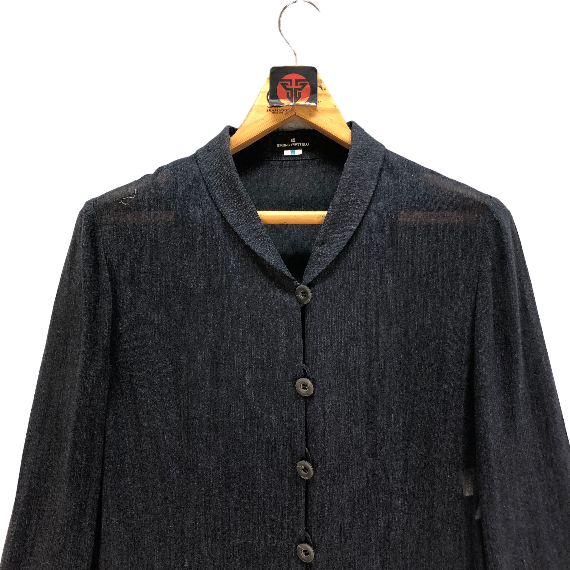 Bruno Piattelli BRUNO PIATTELLI RAYON BUTTON UP SHIRTS #7190-117 Size M / US 6-8 / IT 42-44 - 2 Thumbnail