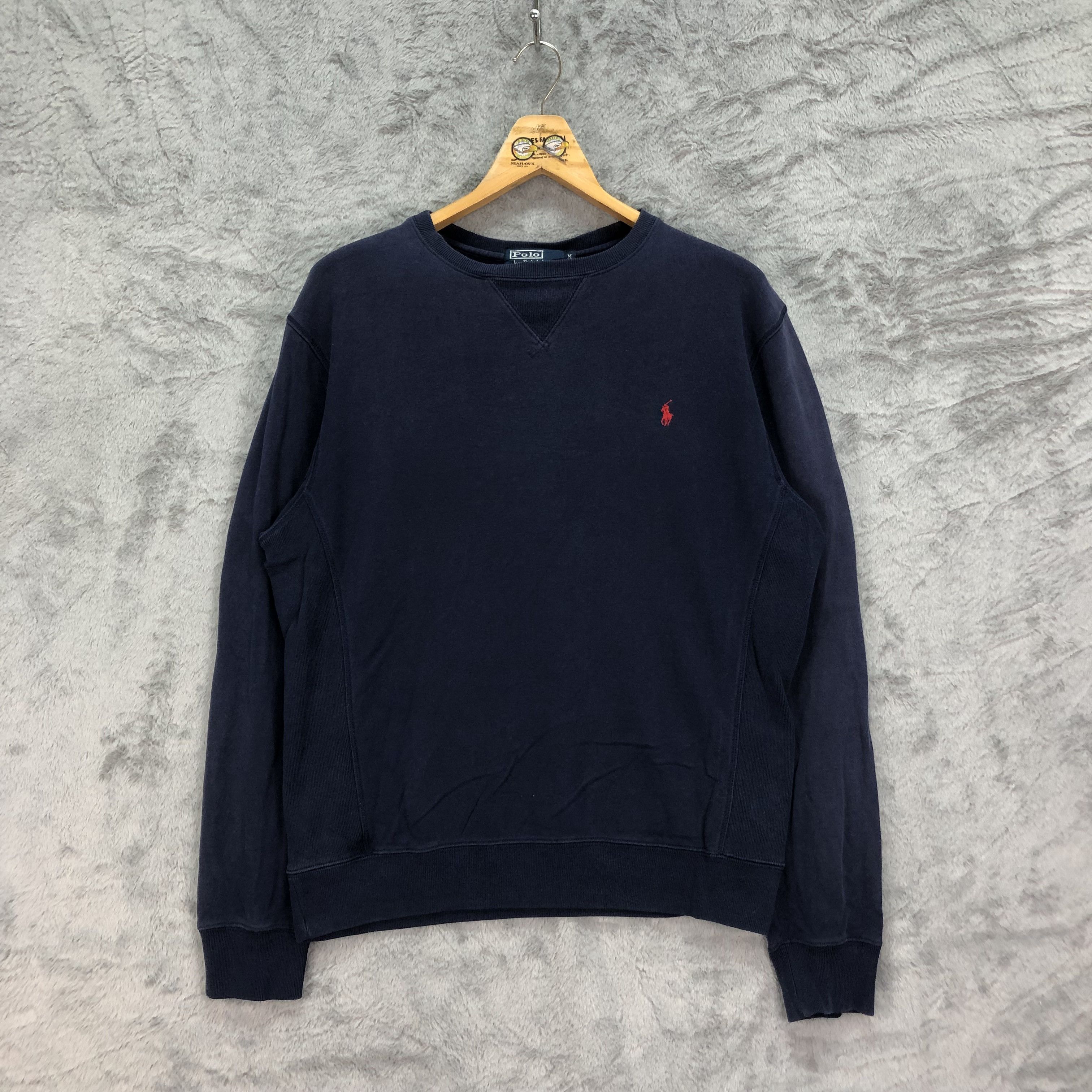 Polo Ralph Lauren Polo Ralph Lauren Small Pony Logo Sweatshirts #4396-152 Size US M / EU 48-50 / 2 - 2 Thumbnail