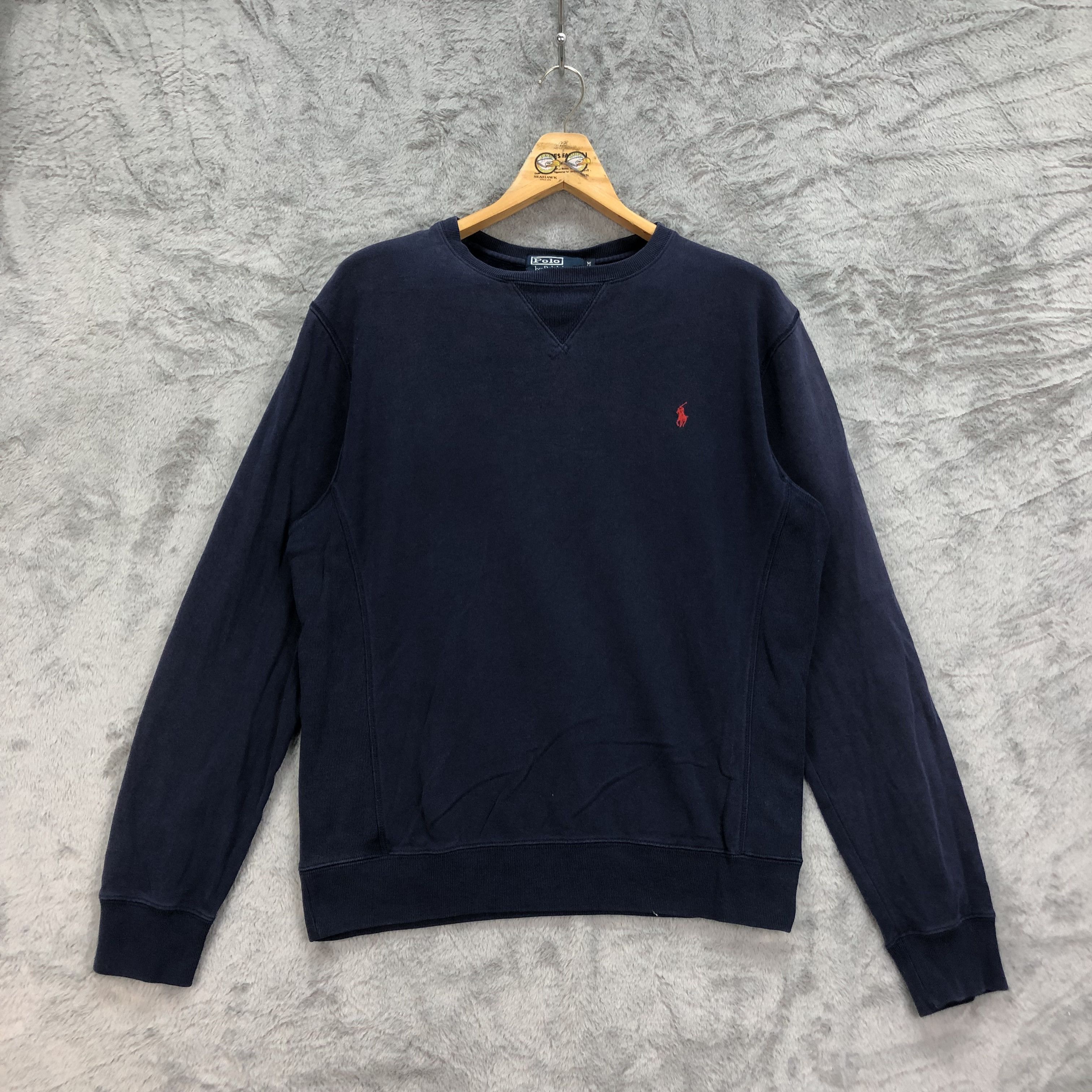 Polo Ralph Lauren Polo Ralph Lauren Small Pony Logo Sweatshirts #4396-152 Size US M / EU 48-50 / 2 - 1 Thumbnail