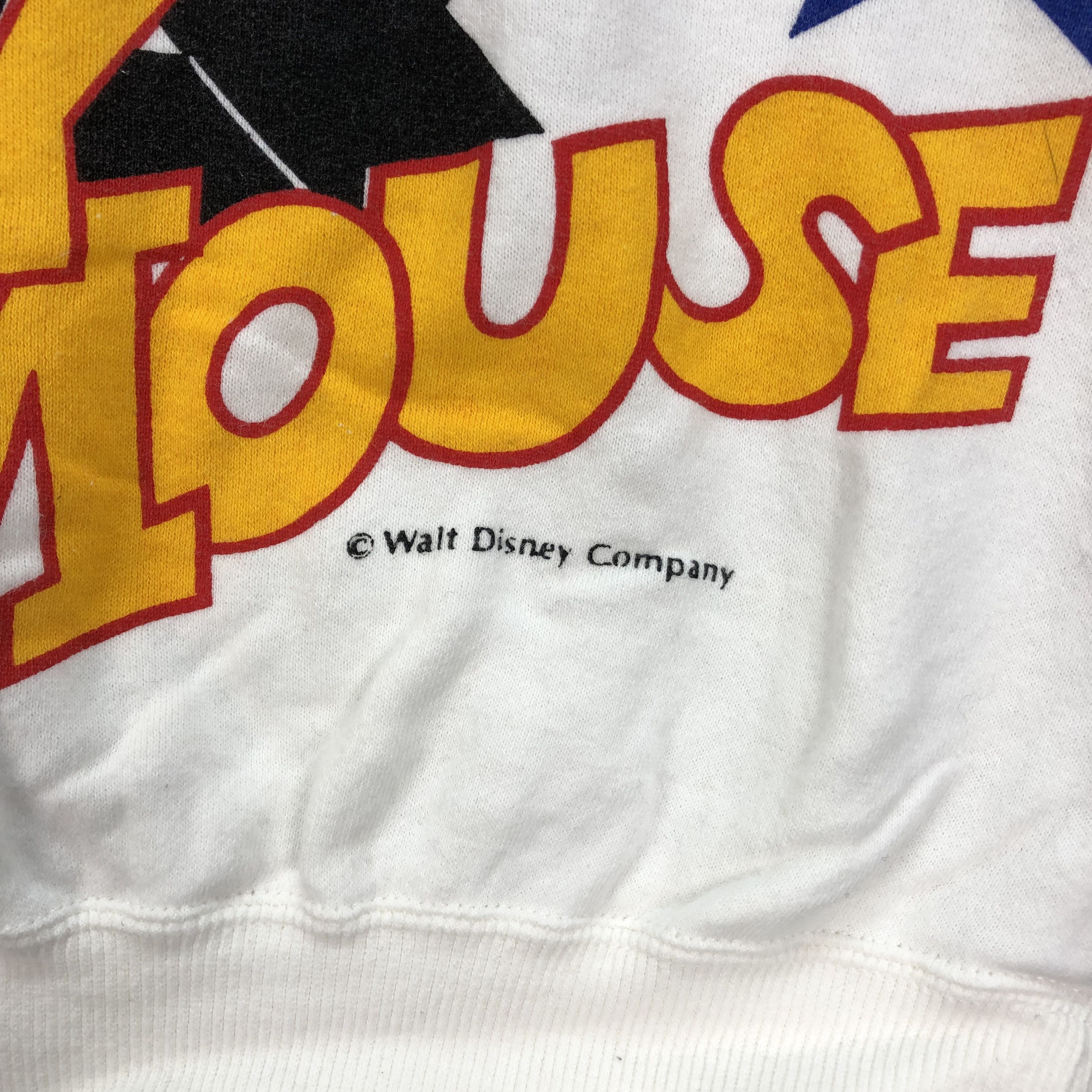 Disney Mickey Mouse Graphic Printed Sweatshirts #4392-152 Size S / US 4 / IT 40 - 7 Thumbnail