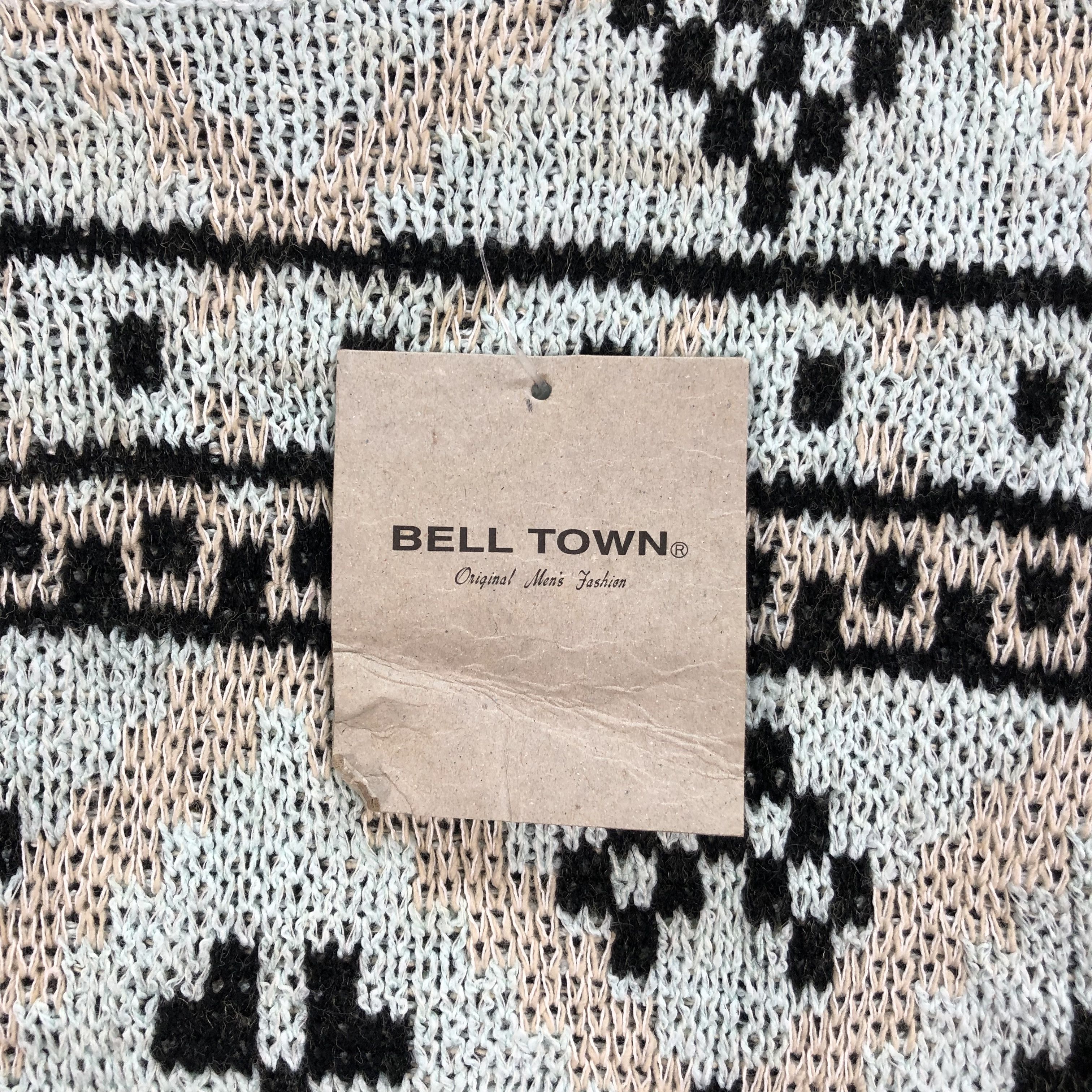 Japanese Brand Bell Town Cable Knit Sweater #4391-152 Size US S / EU 44-46 / 1 - 7 Thumbnail