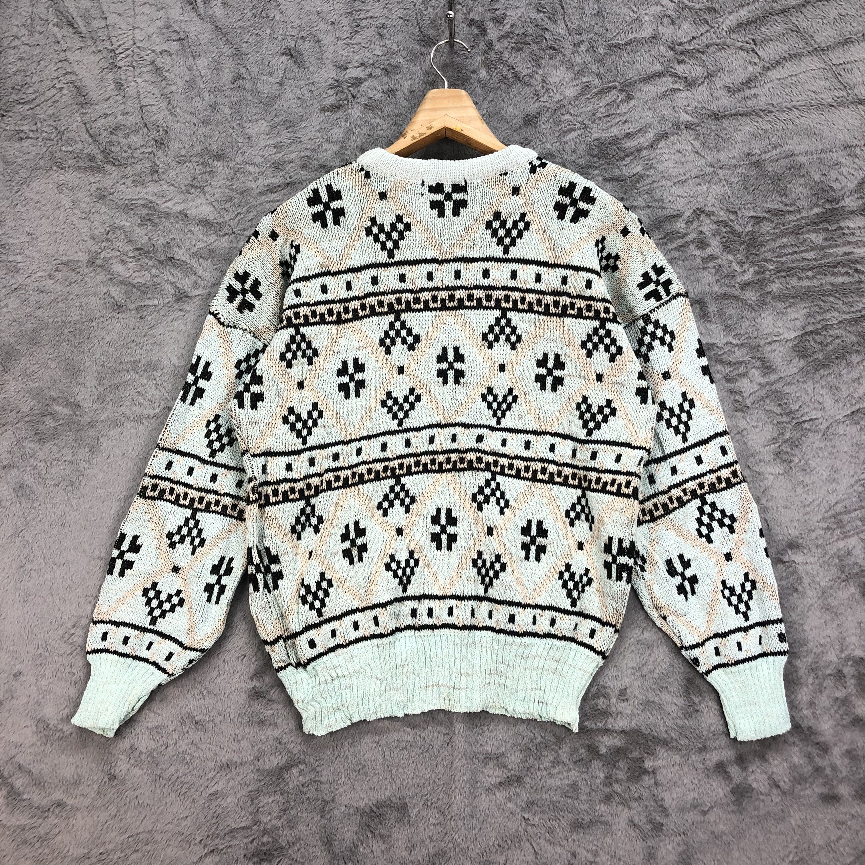 Japanese Brand Bell Town Cable Knit Sweater #4391-152 Size US S / EU 44-46 / 1 - 10 Thumbnail