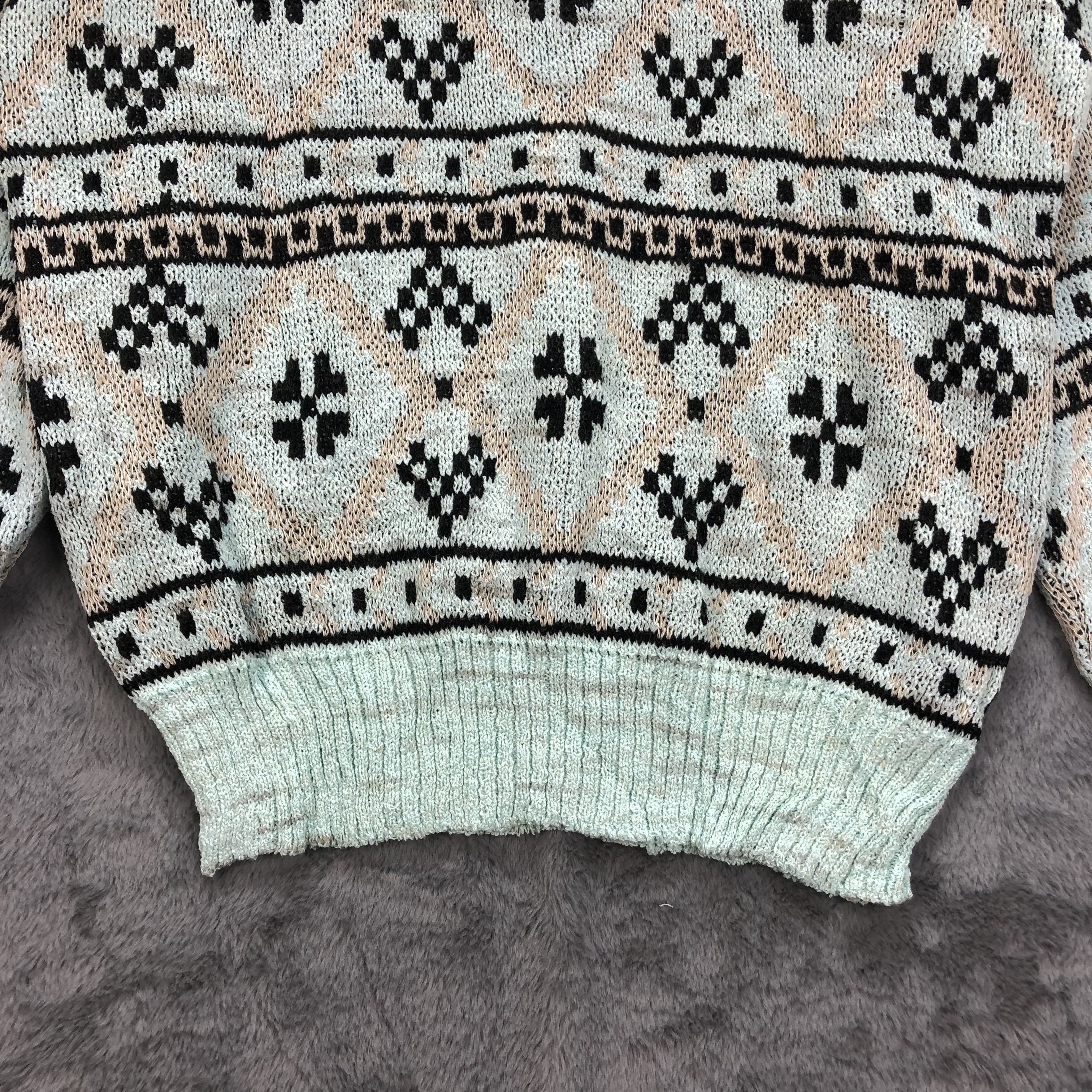 Japanese Brand Bell Town Cable Knit Sweater #4391-152 Size US S / EU 44-46 / 1 - 3 Thumbnail