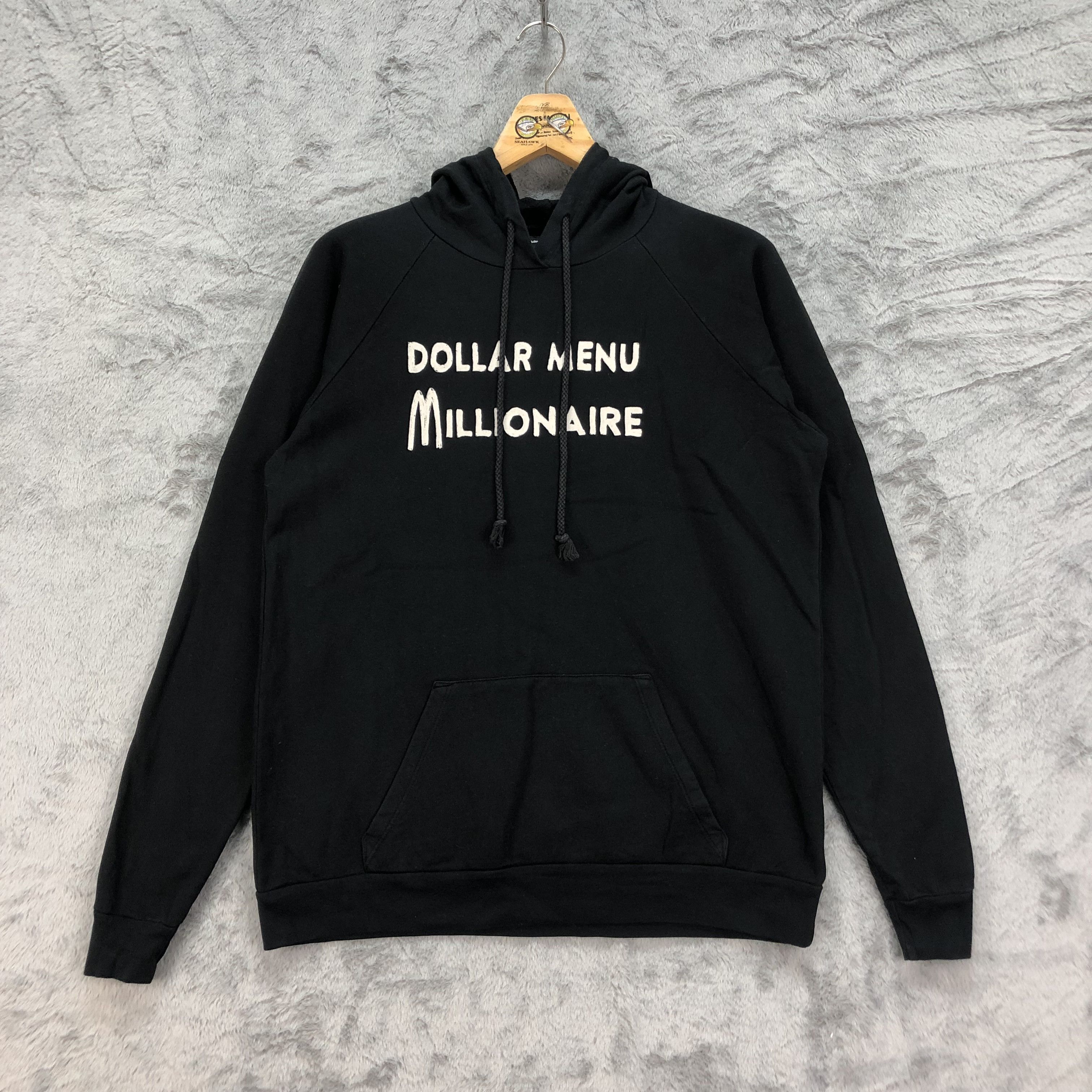Vintage Hips and Hair Dollar Menu Millionaire Hoodies #4426-153 Size US S / EU 44-46 / 1 - 1 Thumbnail