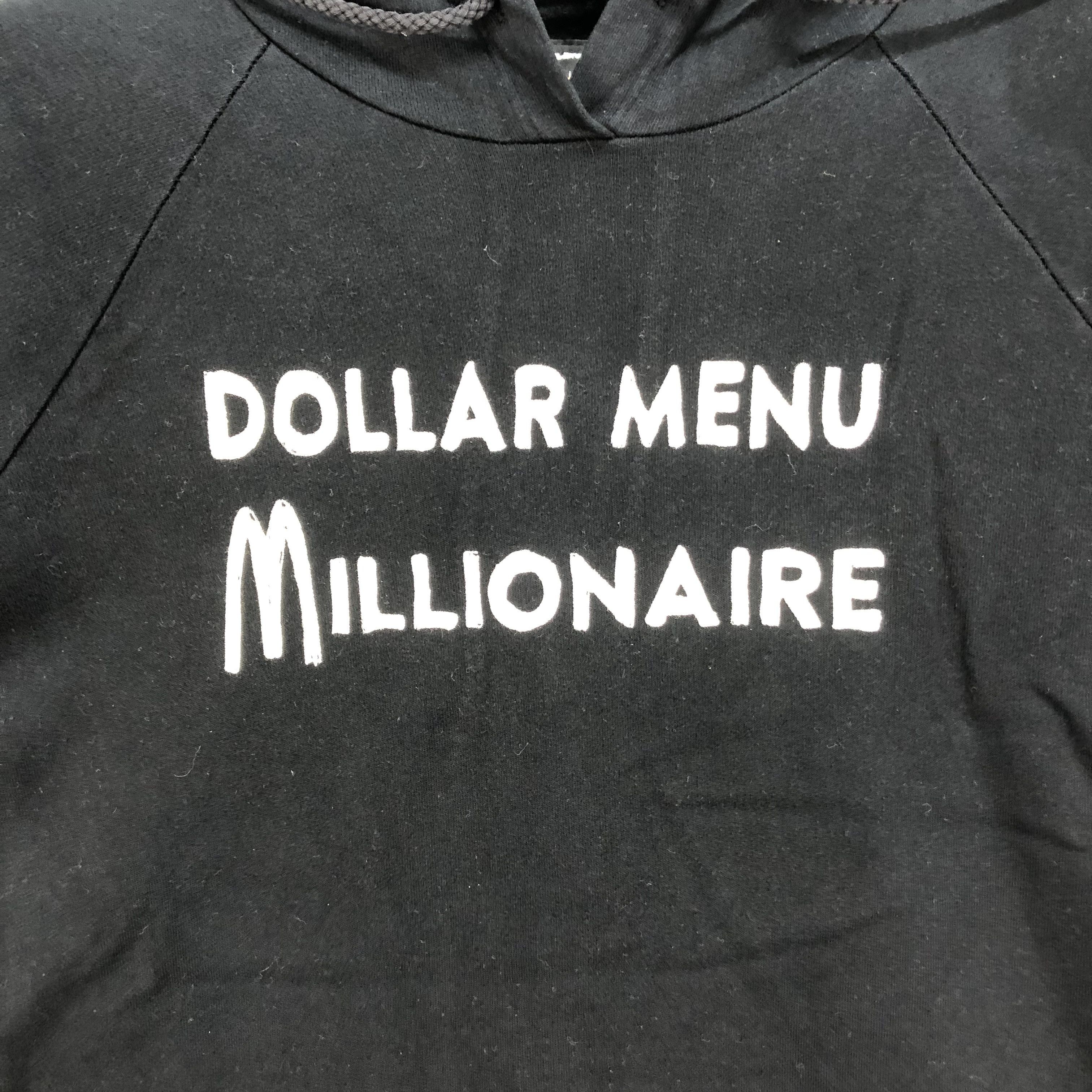 Vintage Hips and Hair Dollar Menu Millionaire Hoodies #4426-153 Size US S / EU 44-46 / 1 - 3 Thumbnail