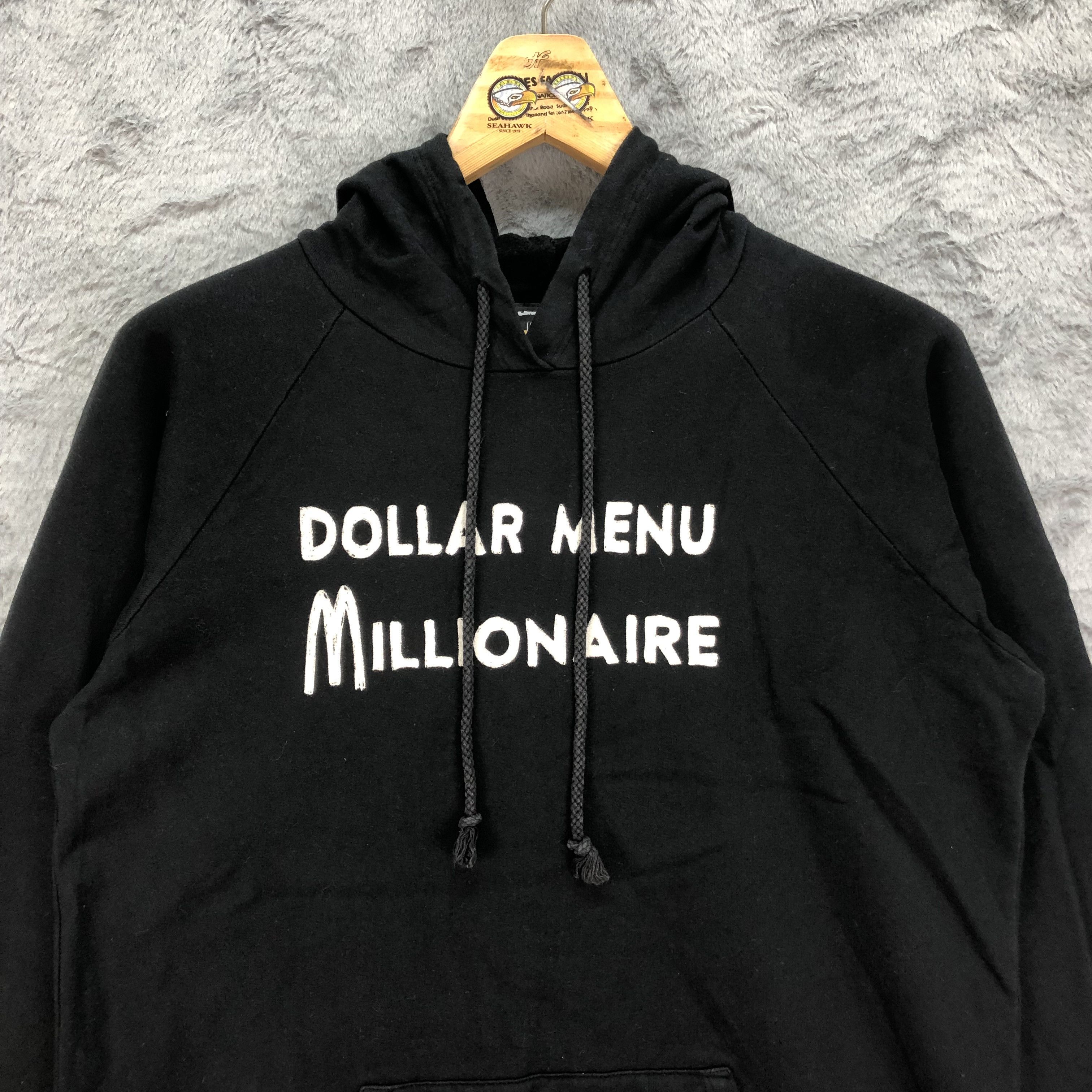 Vintage Hips and Hair Dollar Menu Millionaire Hoodies #4426-153 Size US S / EU 44-46 / 1 - 2 Thumbnail