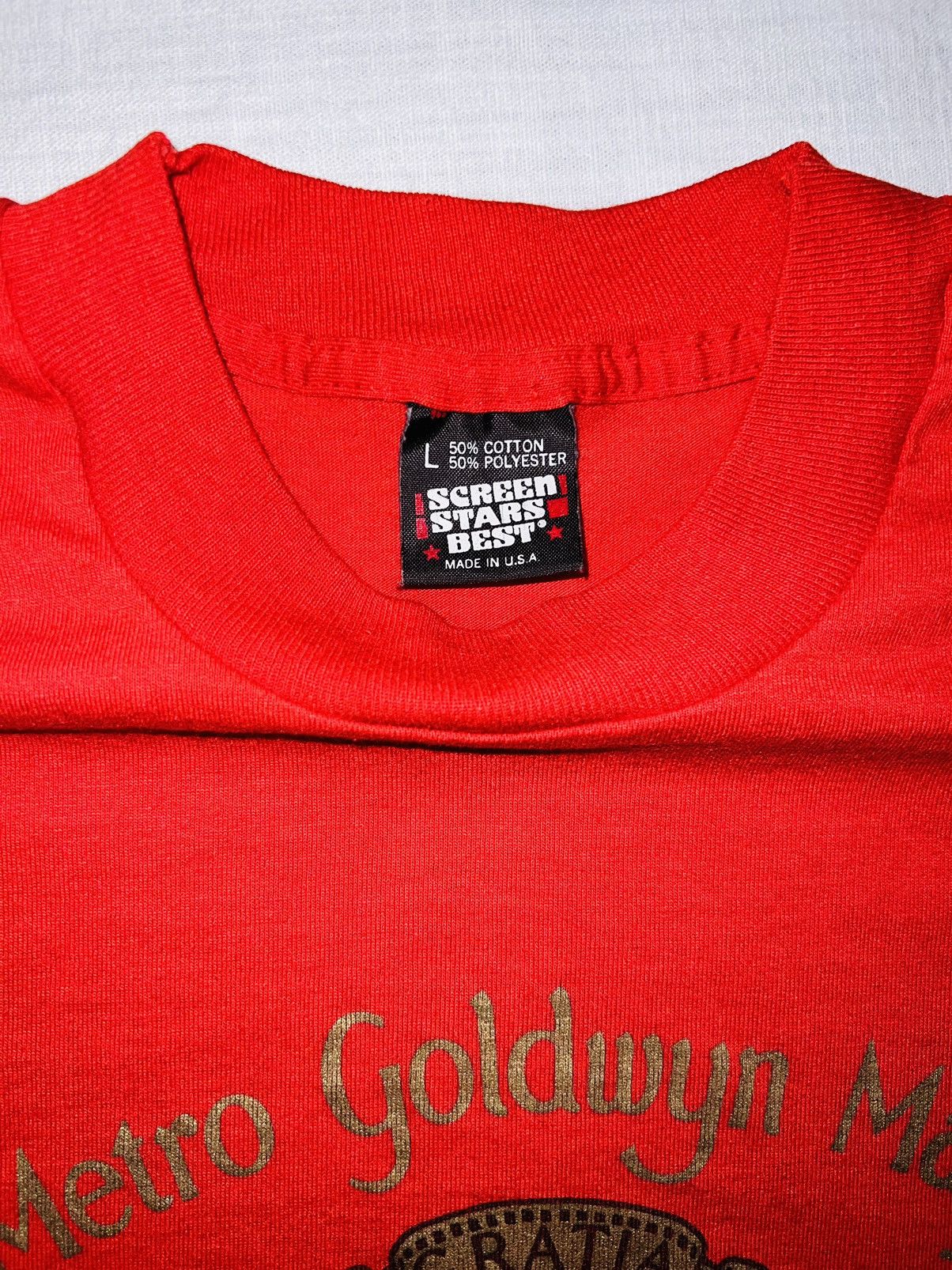 Vintage Vintage Metro Goldwyn Mayer T-shirt Size US L / EU 52-54 / 3 - 4 Thumbnail
