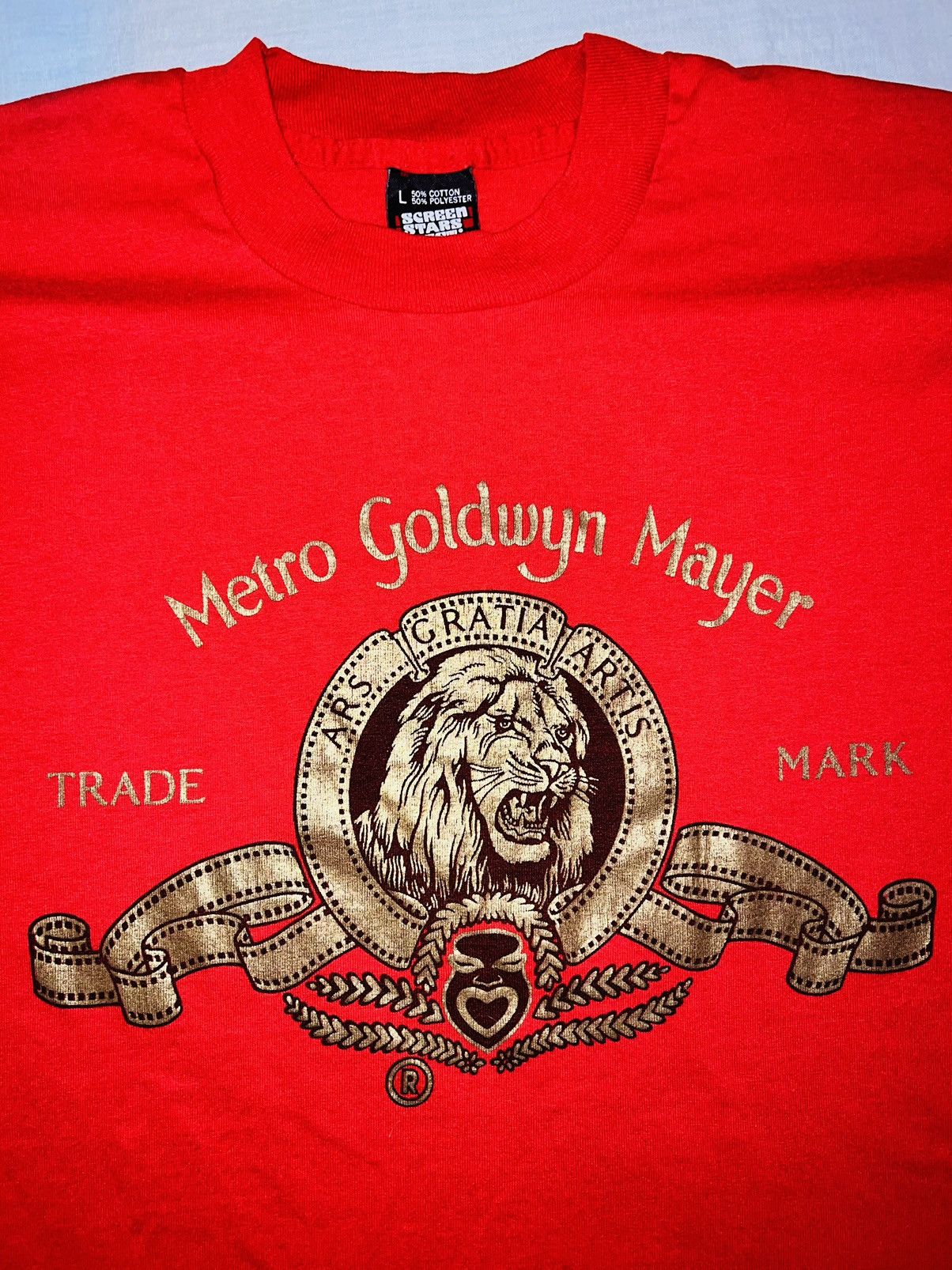 Vintage Vintage Metro Goldwyn Mayer T-shirt Size US L / EU 52-54 / 3 - 1 Thumbnail