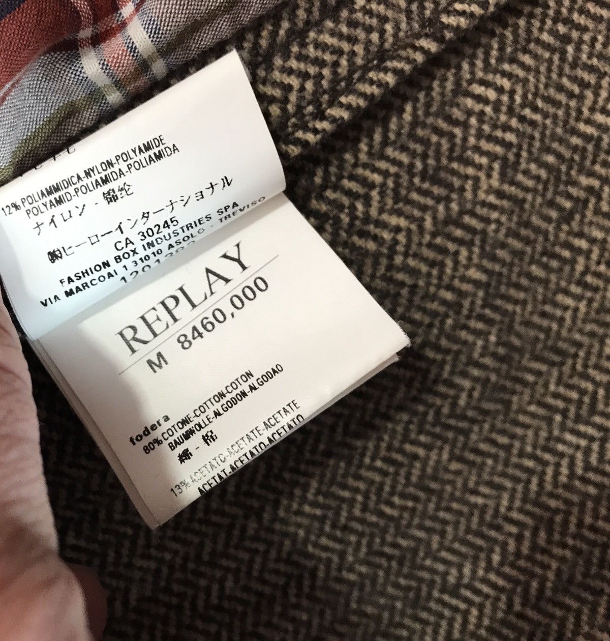 Replay Replay Patch Distressed Raw Hem Blazer Size US XL / EU 56 / 4 - 9 Thumbnail