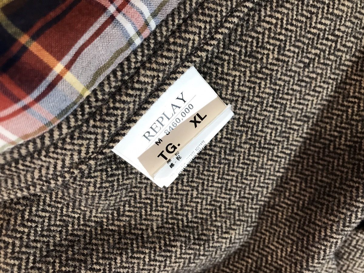 Replay Replay Patch Distressed Raw Hem Blazer Size US XL / EU 56 / 4 - 8 Thumbnail