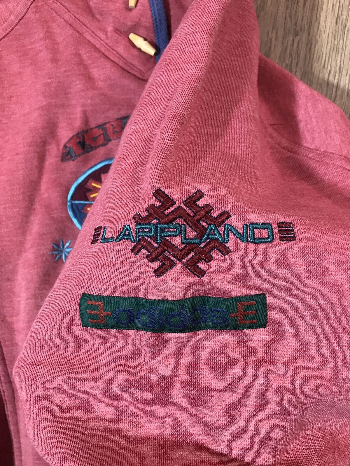Vintage Vintage Adidas Lappland hoodie Size S / US 4 / IT 40 - 3 Thumbnail
