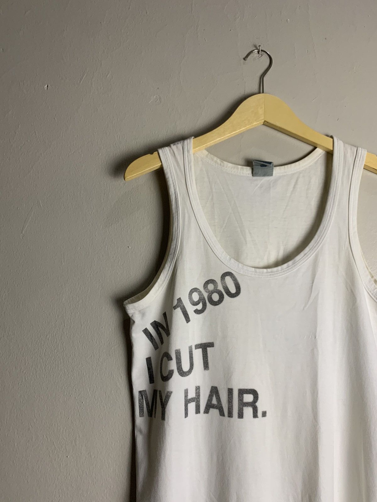 If Six Was Nine PPFM Tank Top “In 1980 I Cut My Hair” Size US M / EU 48-50 / 2 - 3 Thumbnail