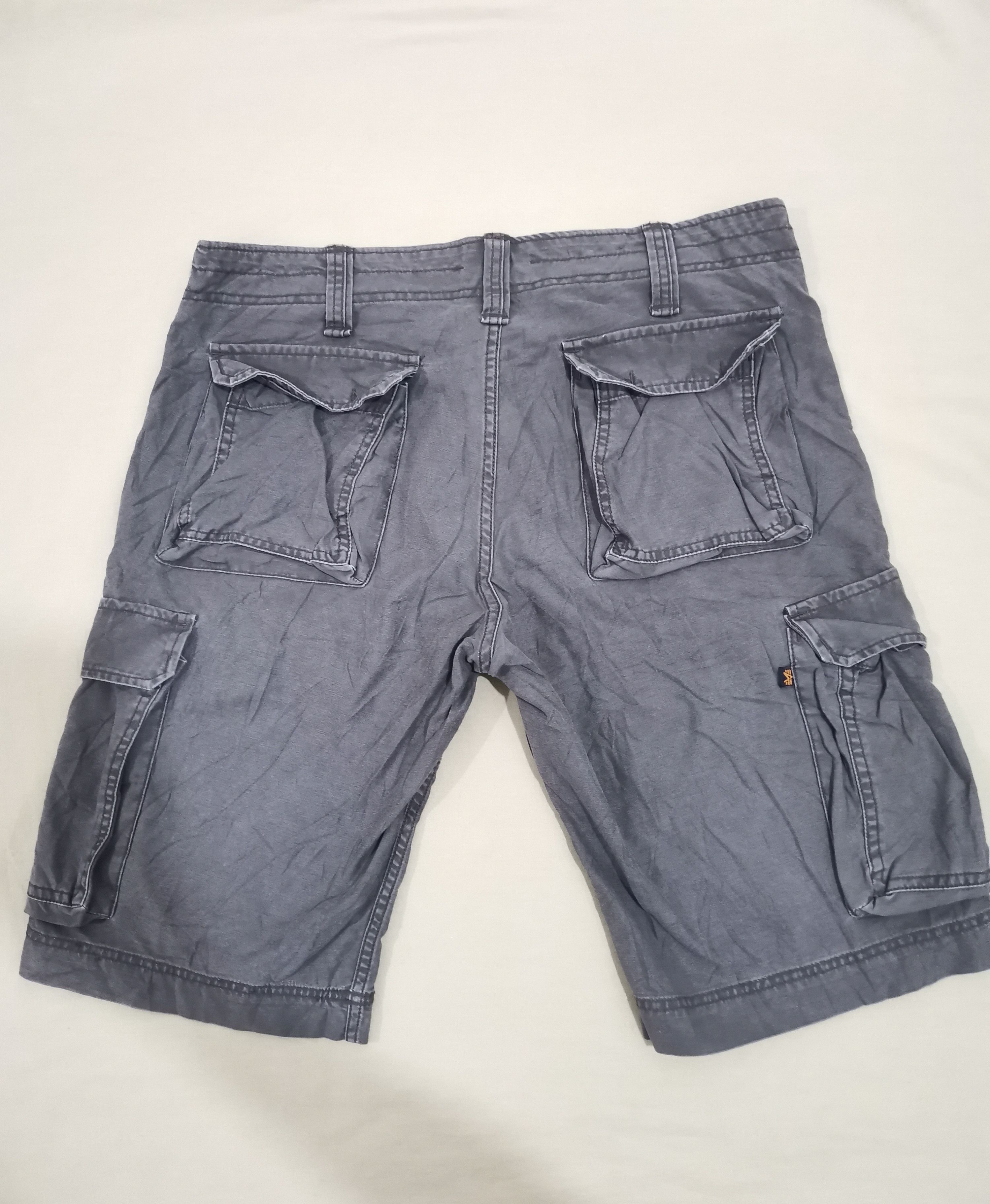 Alpha Industries Alpha Industries Inc Military Shorts Pants Multipocket Army Size US 35 - 2 Thumbnail
