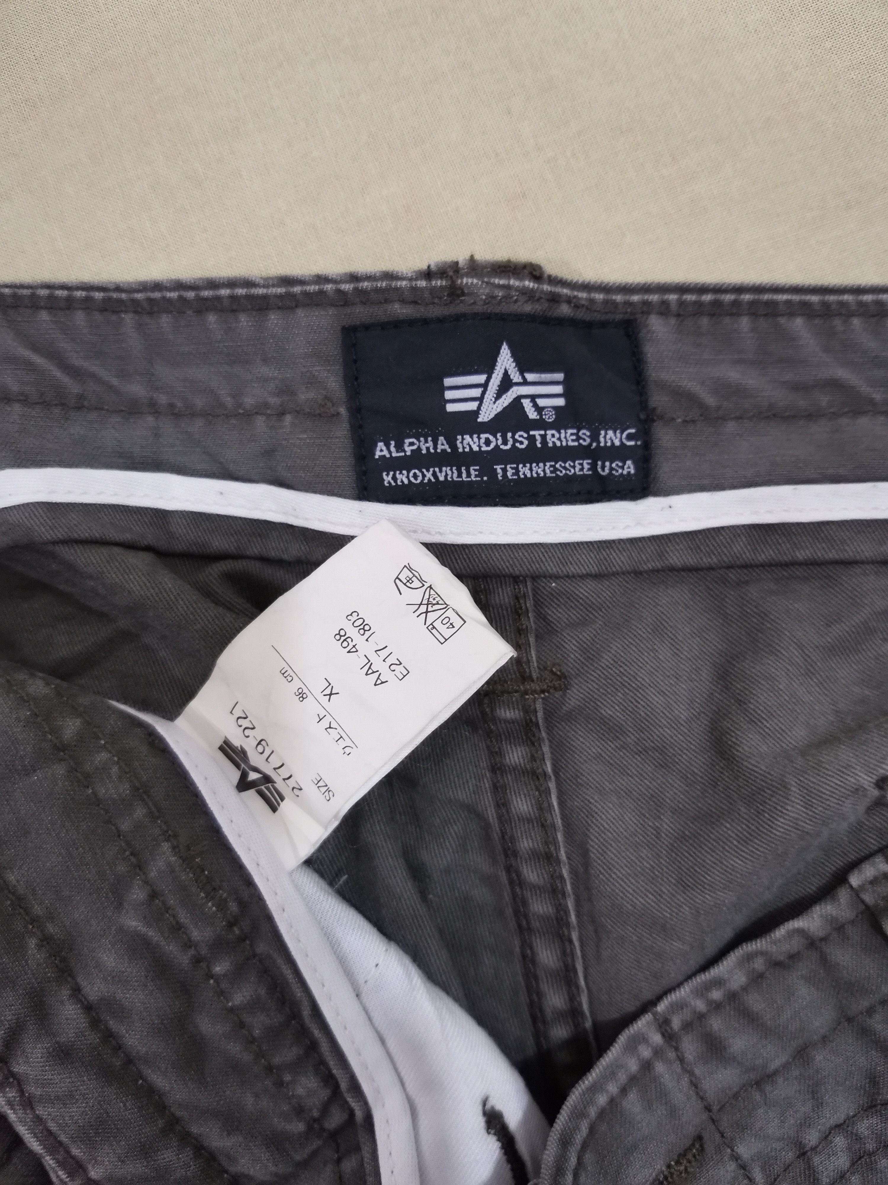 Alpha Industries Alpha Industries Inc Military Shorts Pants Multipocket Army Size US 35 - 4 Thumbnail
